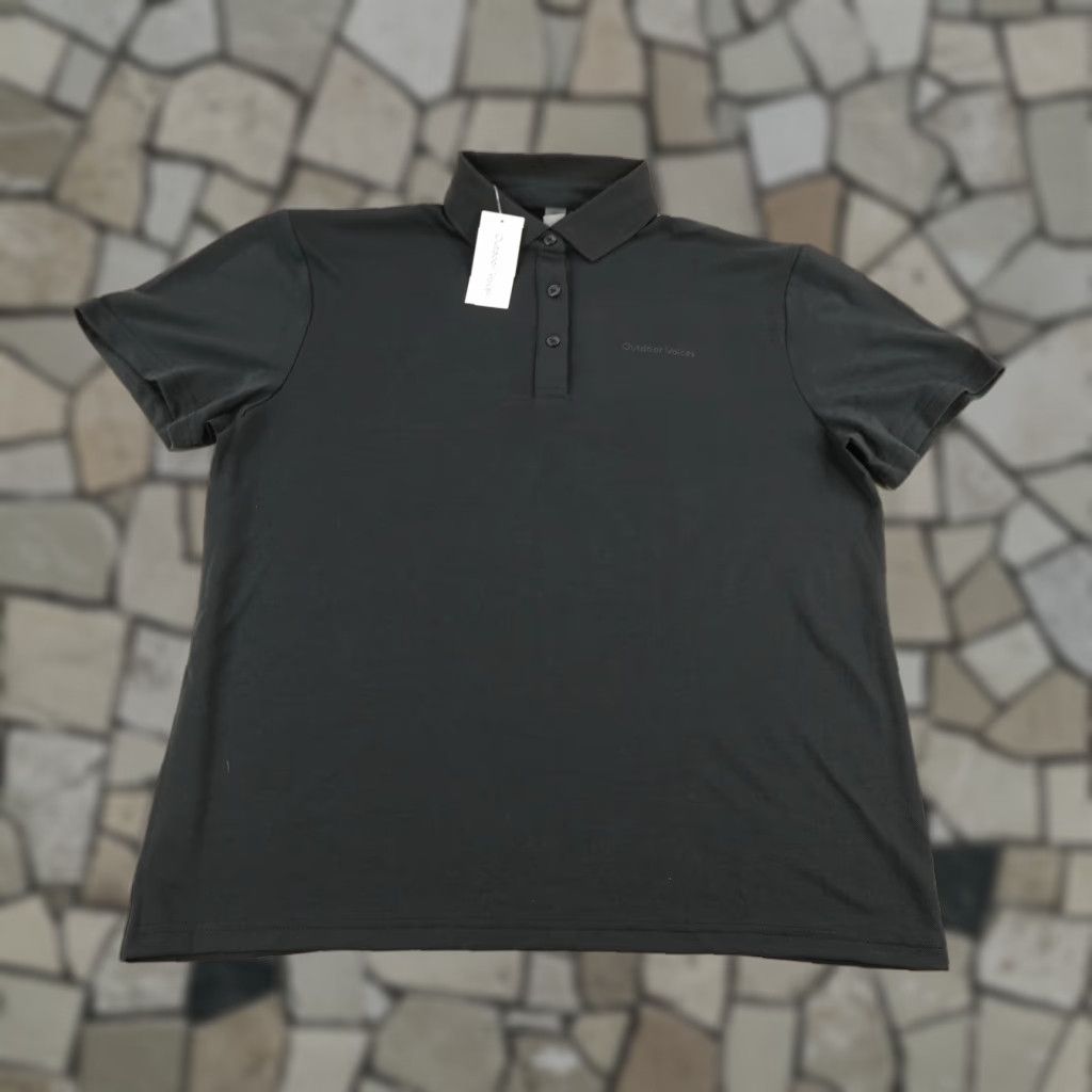Outdoor Voices OUTDOOR VOICES Polo Shirt Womens Medium Black Performance Golf Flex NEW Size M / US 6-8 / IT 42-44 - 1 Thumbnail