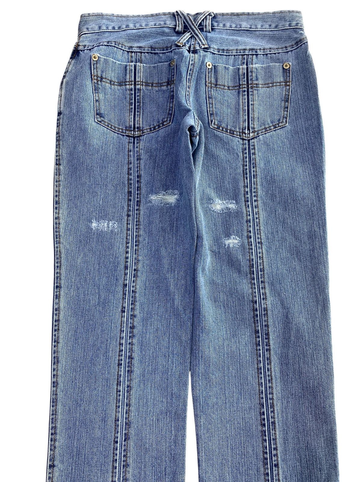 Japanese Brand Antonio Berardi Brand Arrow Line Style Ripped Jeans Size US 28 / EU 44 - 4 Thumbnail
