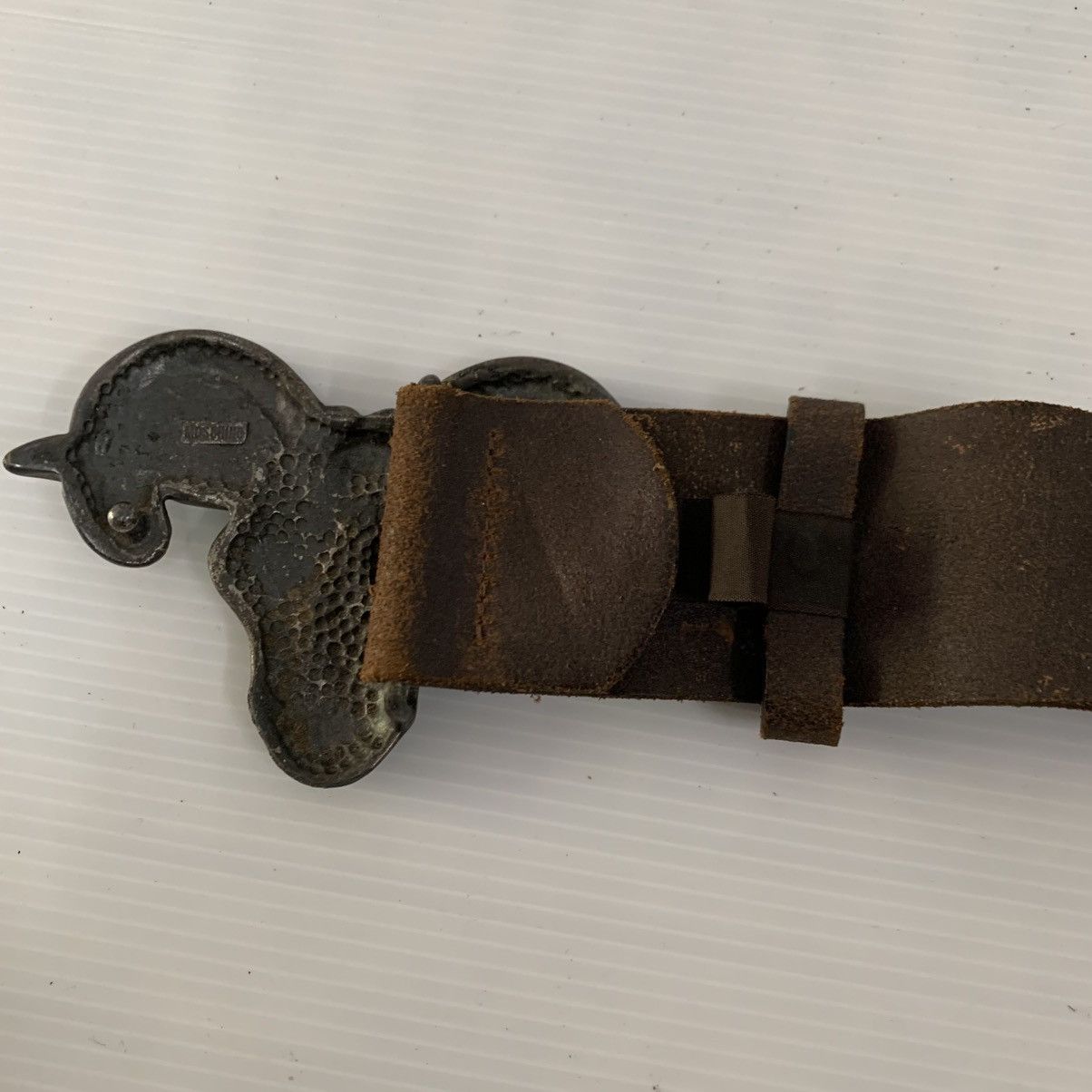 Moschino MOSCHINO LEATHER BELTS Size 34 - 5 Thumbnail