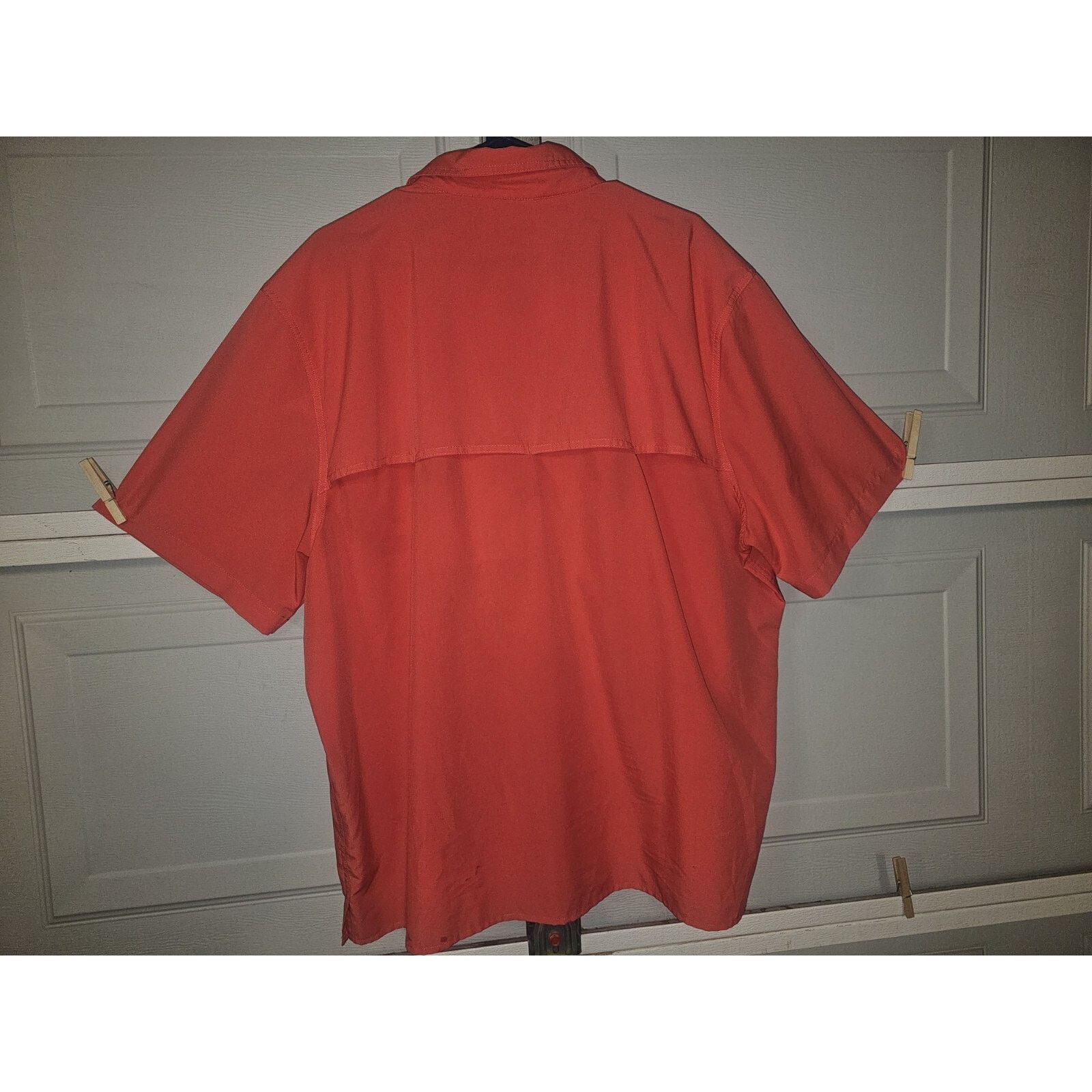Eddie Bauer Eddie Bauer Orange Fishing Breathable Summer Button Shirt Size US XXL / EU 58 / 5 - 3 Thumbnail