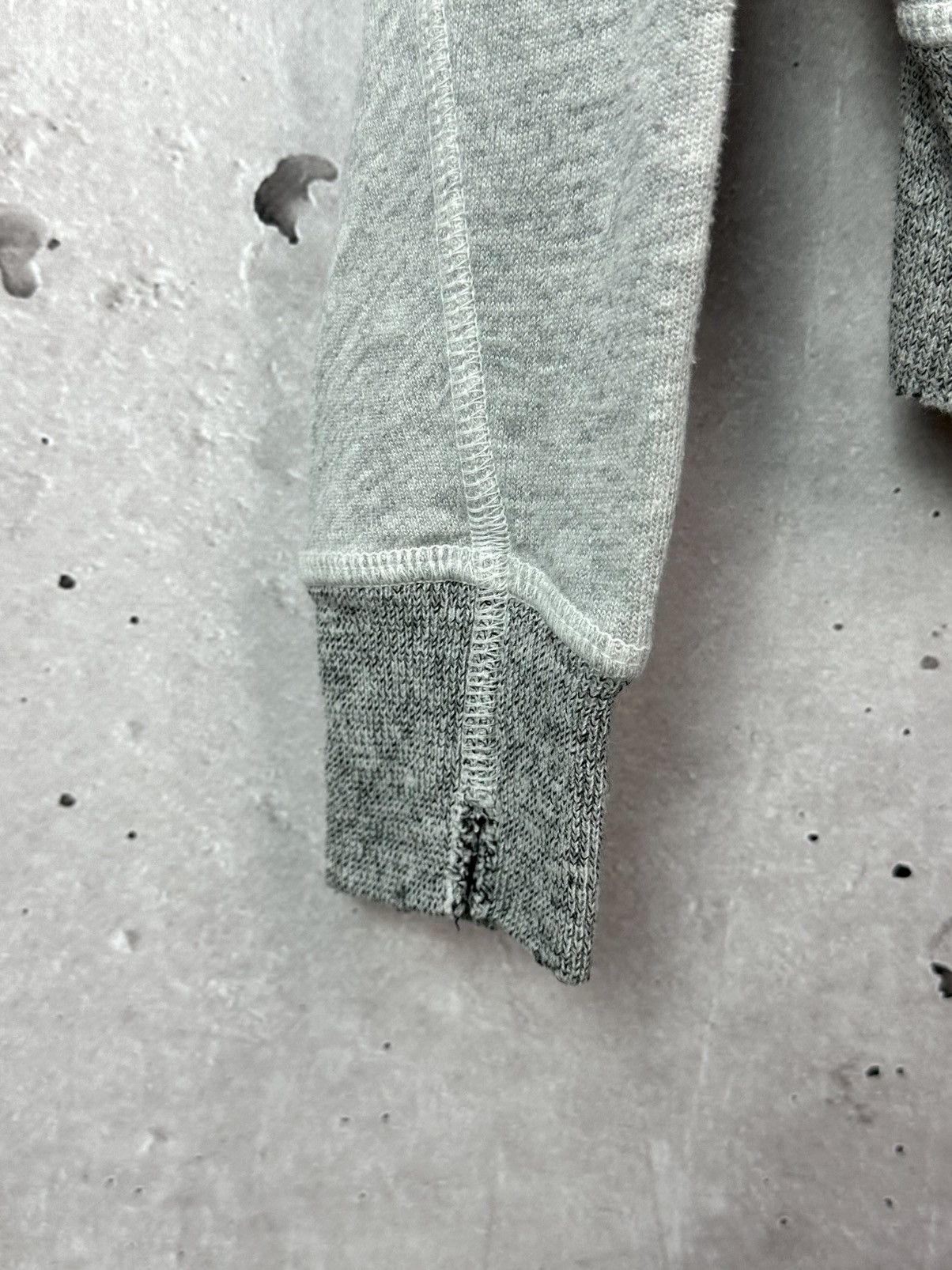 THE GREAT The Great Made in USA Apple Collage Crew Neck Grey Sweater Size M / US 6-8 / IT 42-44 - 13 Thumbnail