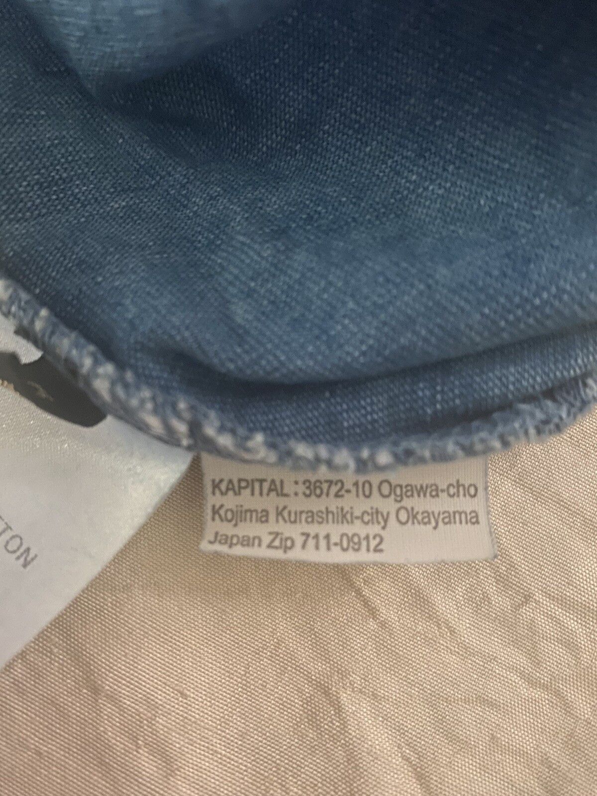 Kapital Patchwork Long Sleeve Tee Blue Size 0 Size US XS / EU 42 / 0 - 5 Thumbnail