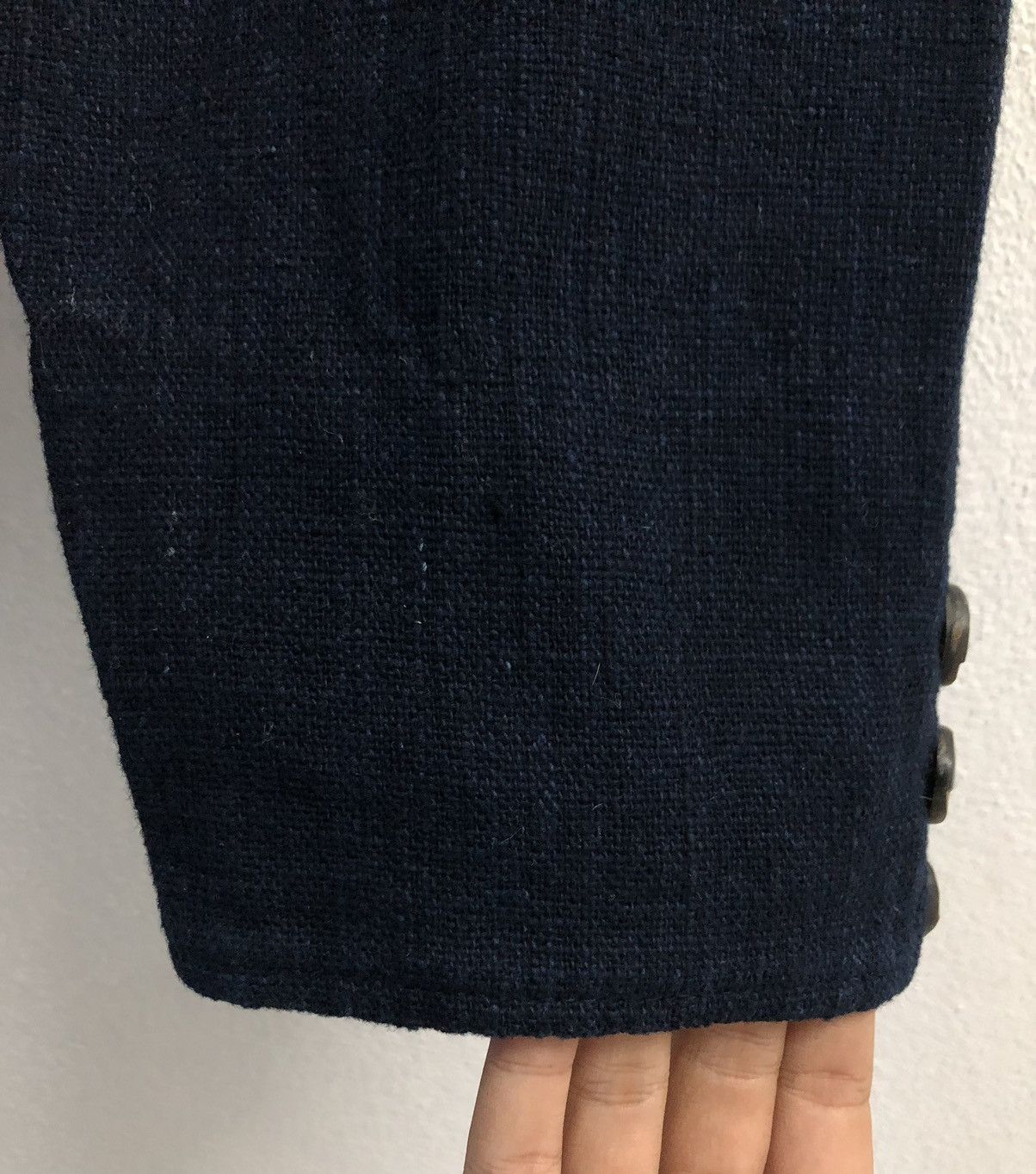 Indigo Loco Blue Works Indigo Dyed Crane Jacket Natural Indigo Size L / US 10 / IT 46 - 11 Thumbnail