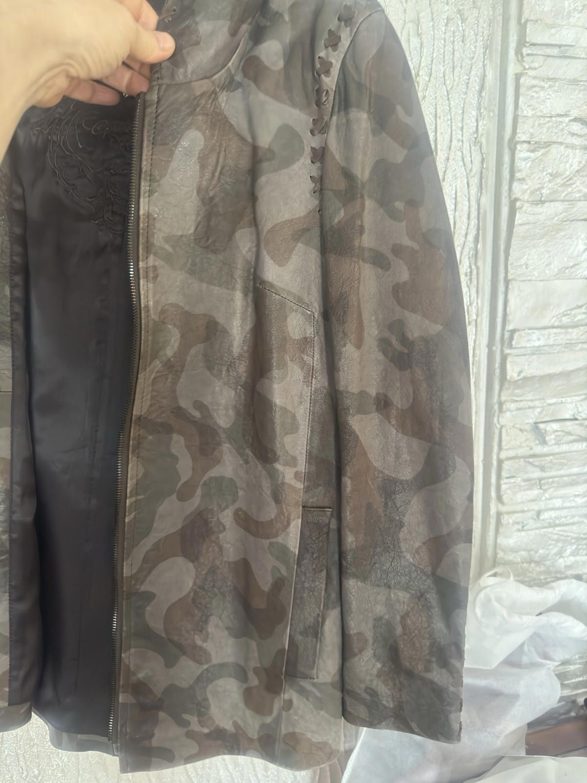 Other Christensen Genuine Lamb Military Hooded Jacket Sz 2/XS Size XS / US 0-2 / IT 36-38 - 9 Thumbnail
