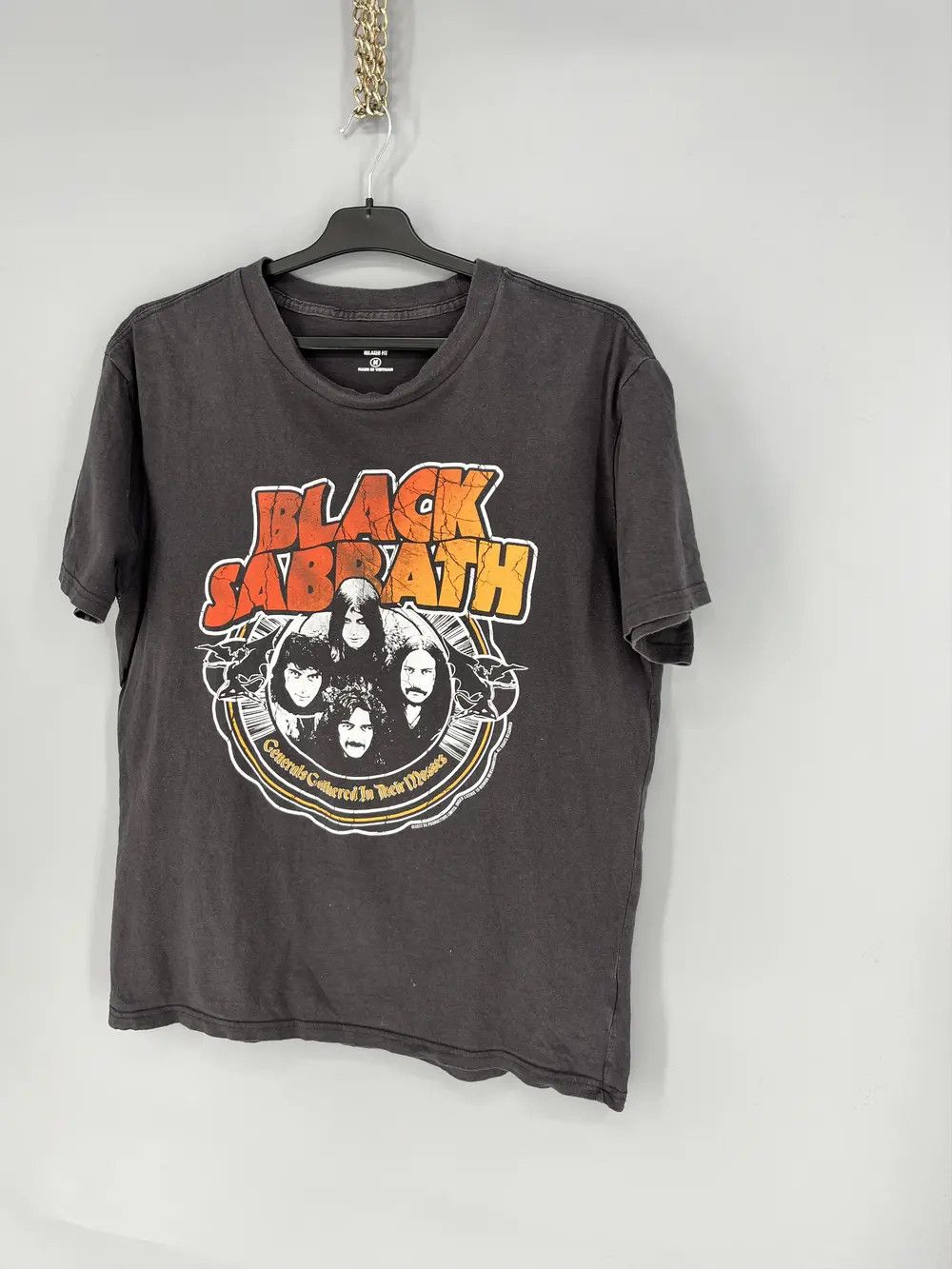 Band Tees Vintage Black Sabbath Big Logo Y2K T-Shirt Band Rock Metal Size US M / EU 48-50 / 2 - 3 Thumbnail
