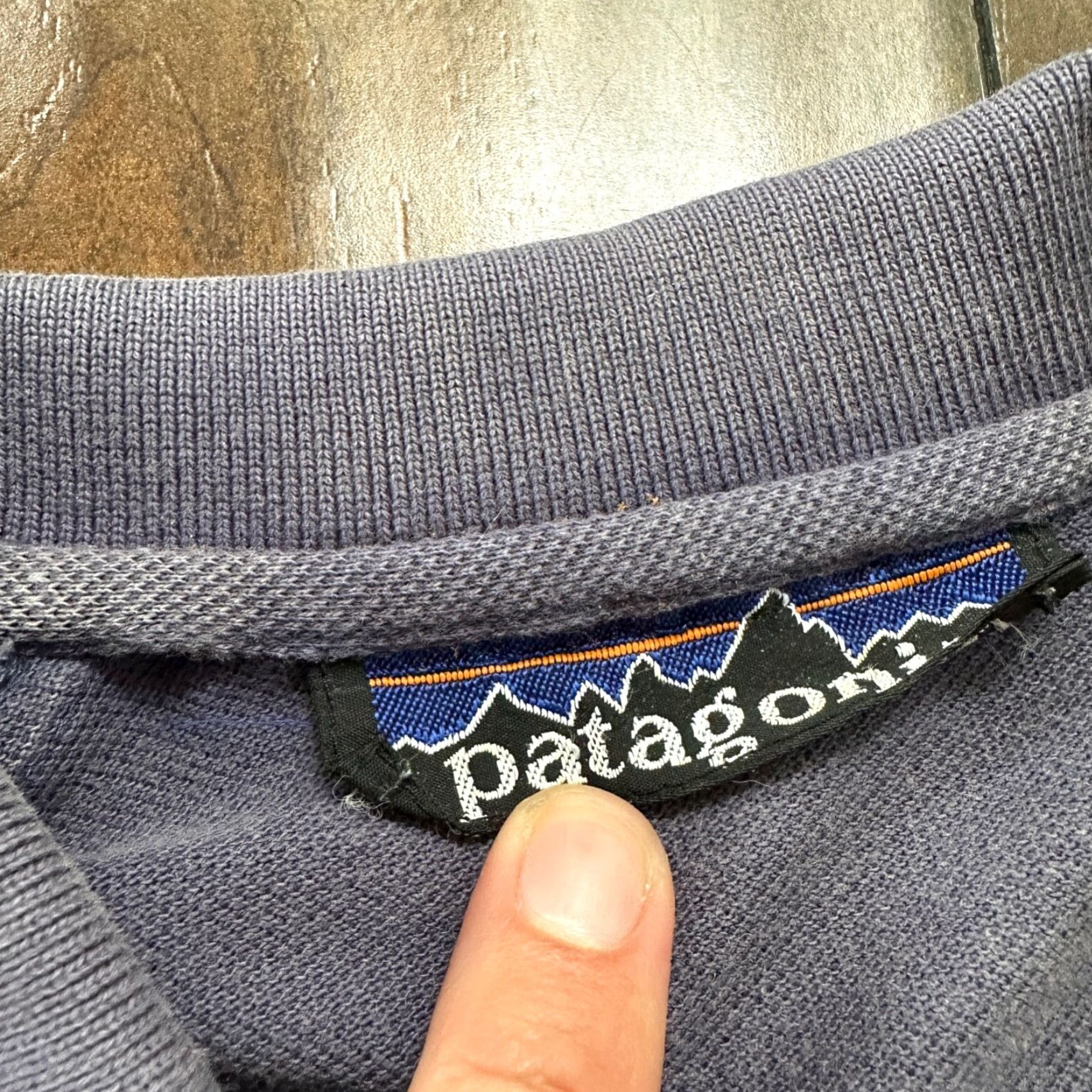 Patagonia VTG Patagonia Mens Polo Shirt 1980s Navy Basic Short Sleeve T Shirt 80s Size US M / EU 48-50 / 2 - 5 Thumbnail