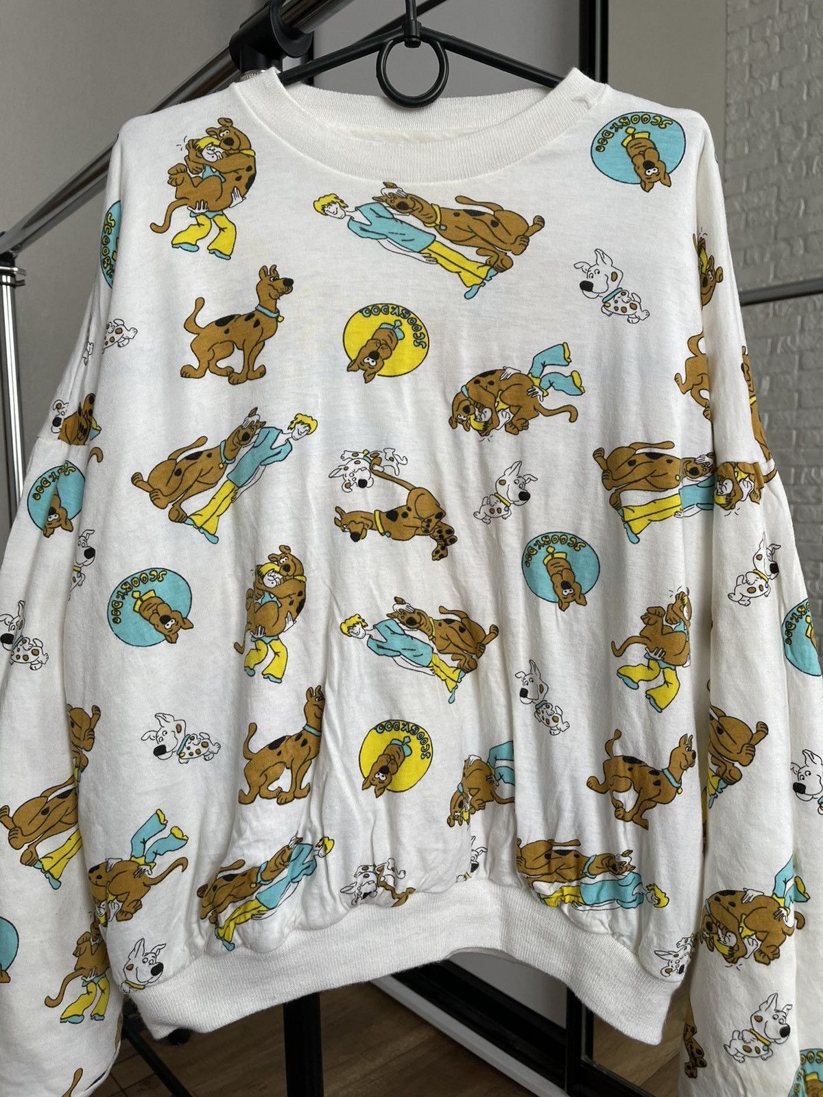 Vintage 1986 Scooby Doo Hanna Barbera Vintage Reversible Sweatshirt Size US M / EU 48-50 / 2 - 6 Thumbnail