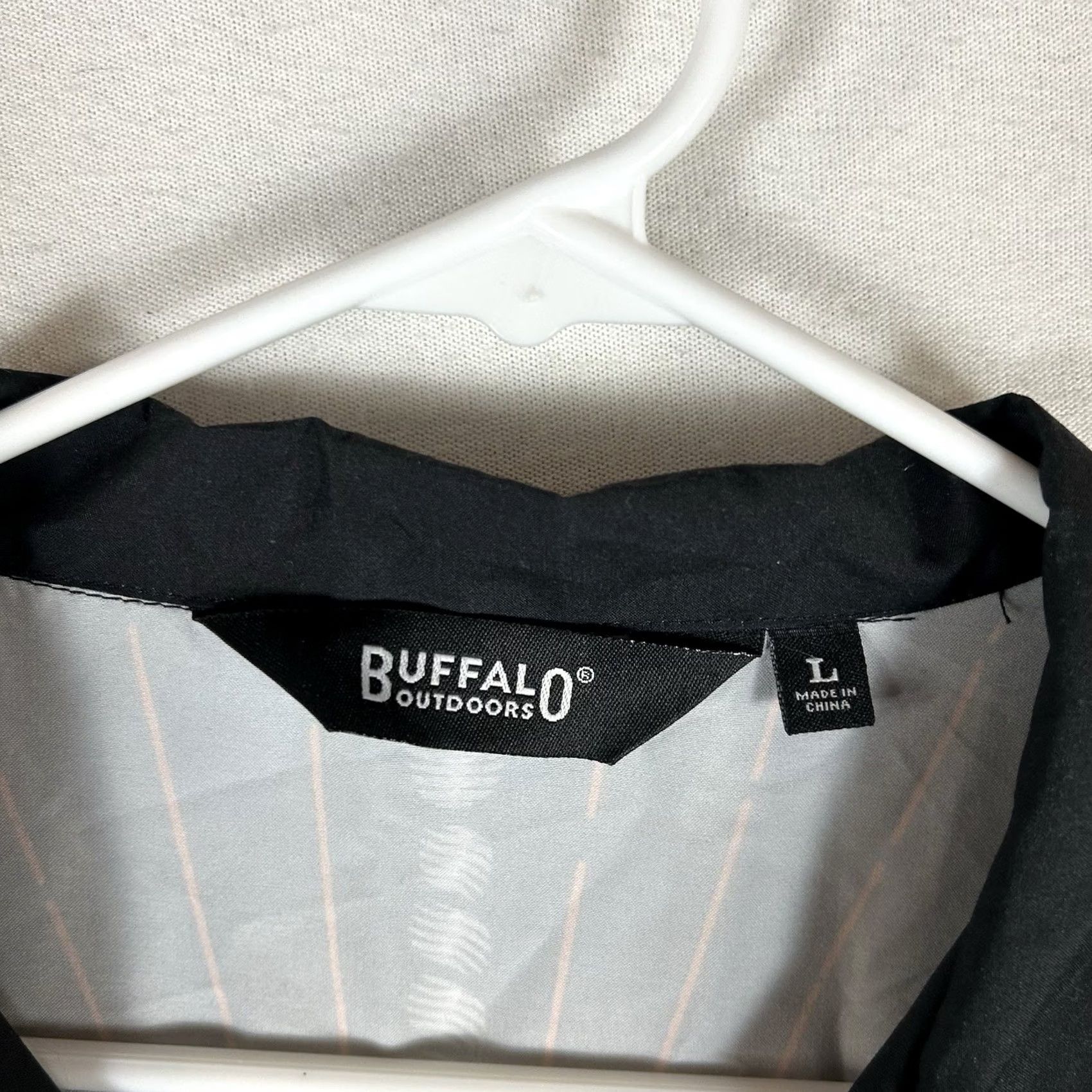 Vintage NWT Maximized Search Visibility: The key words ("Buffalo Outdoors Workwear", Button Up Shirt", "Large Graphic Black are prominently featured Size US L / EU 52-54 / 3 - 2 Thumbnail