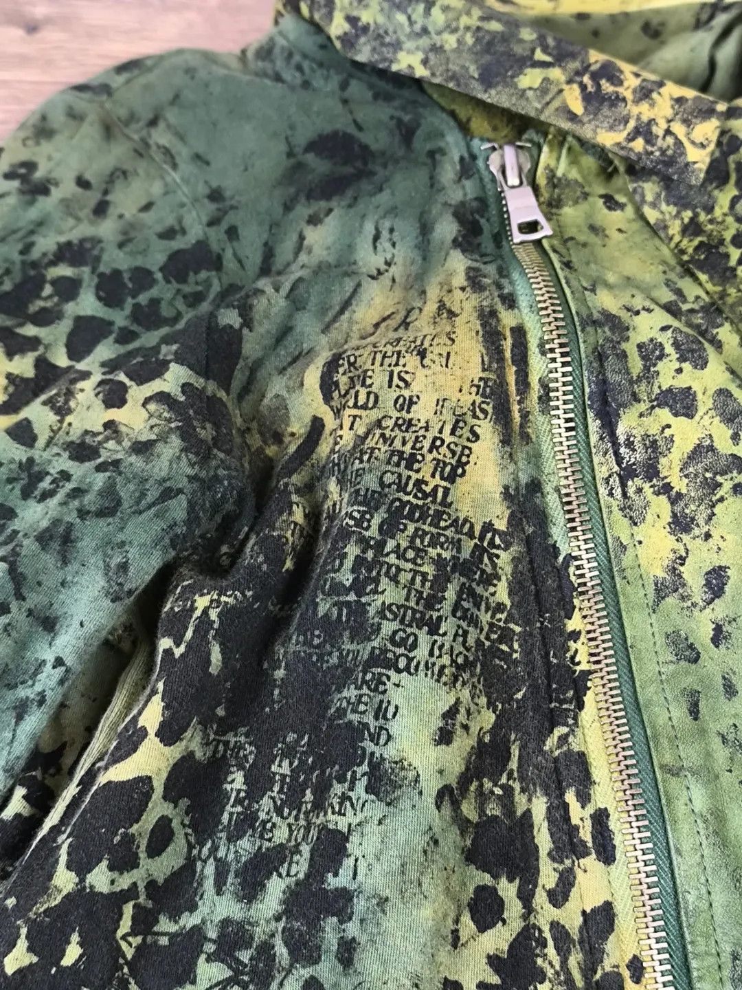 Japanese Brand no no yes! special camo steer hide & cotton jacket Size US M / EU 48-50 / 2 - 3 Thumbnail