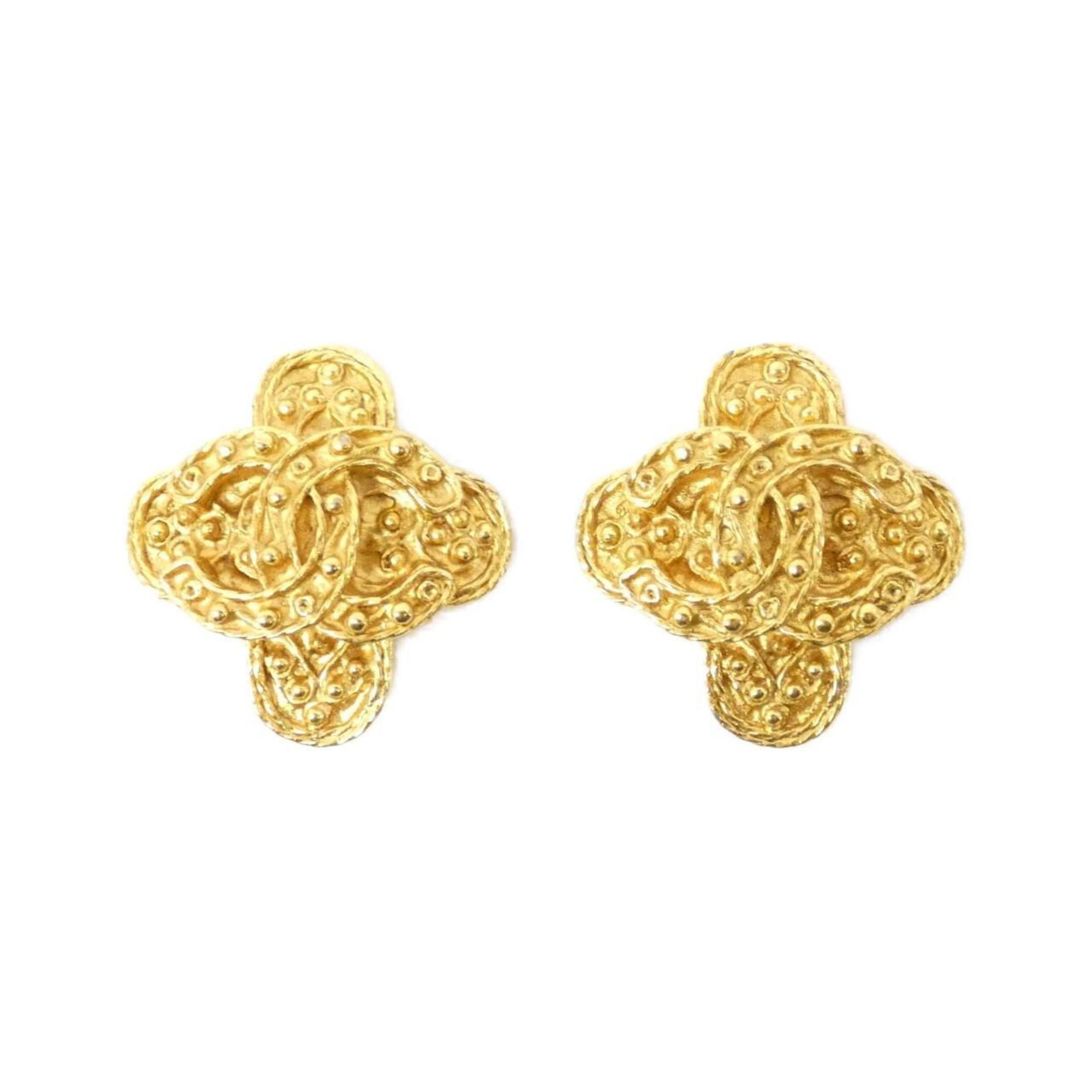 Chanel Chanel Coco Mark earring Size ONE SIZE - 1 Thumbnail