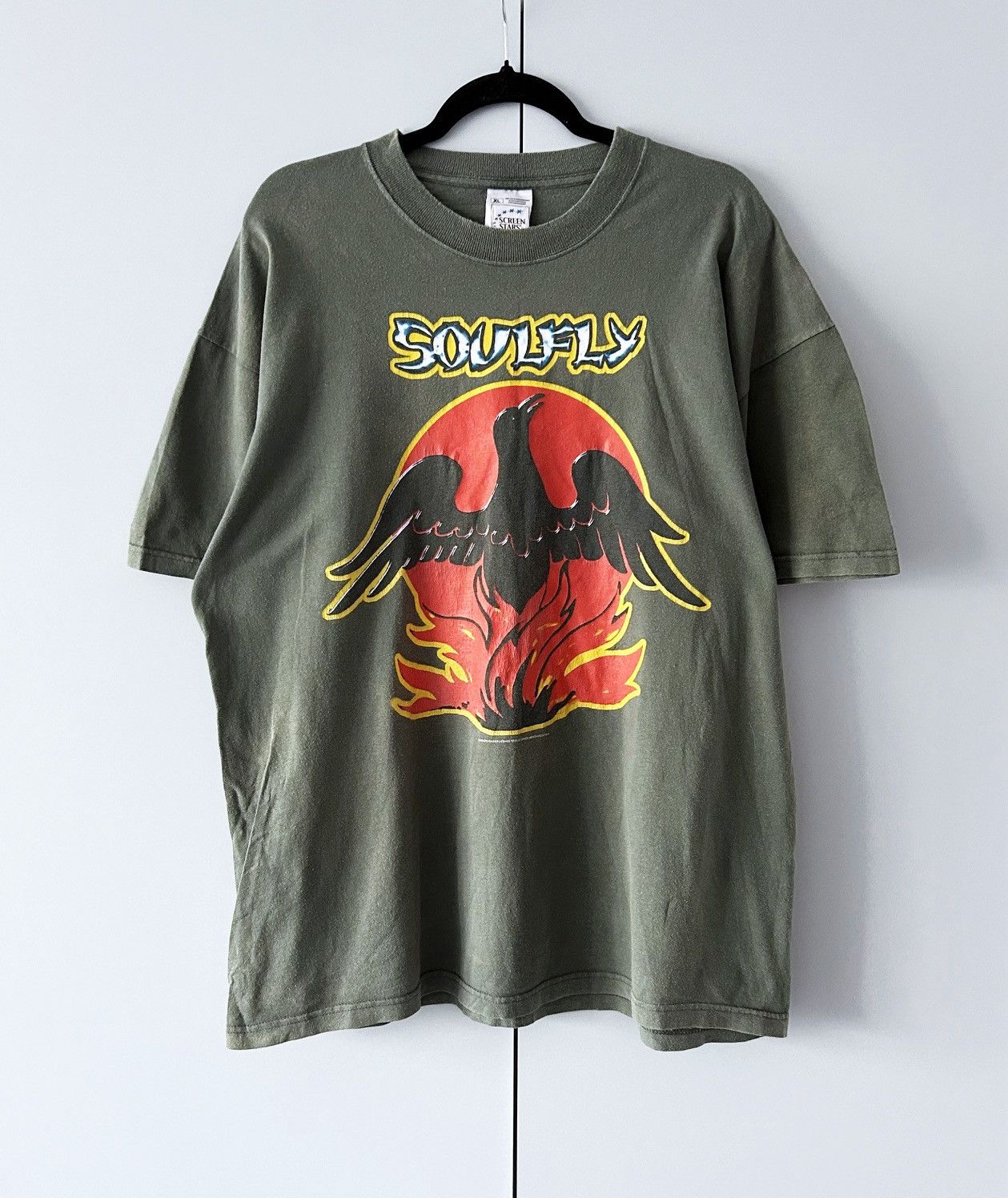 Band Tees Soulfly vintage 2000 back to the primitive band shirt Size US XL / EU 56 / 4 - 1 Thumbnail