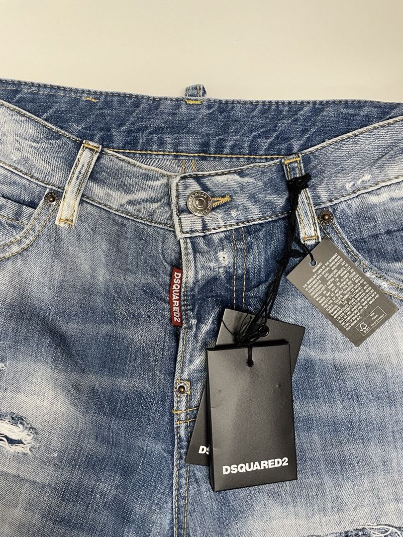 Dsquared2 DSQUARED2 Womens Cool Girl Cropped Jeans Size 27" / US 4 / IT 40 - 3 Thumbnail