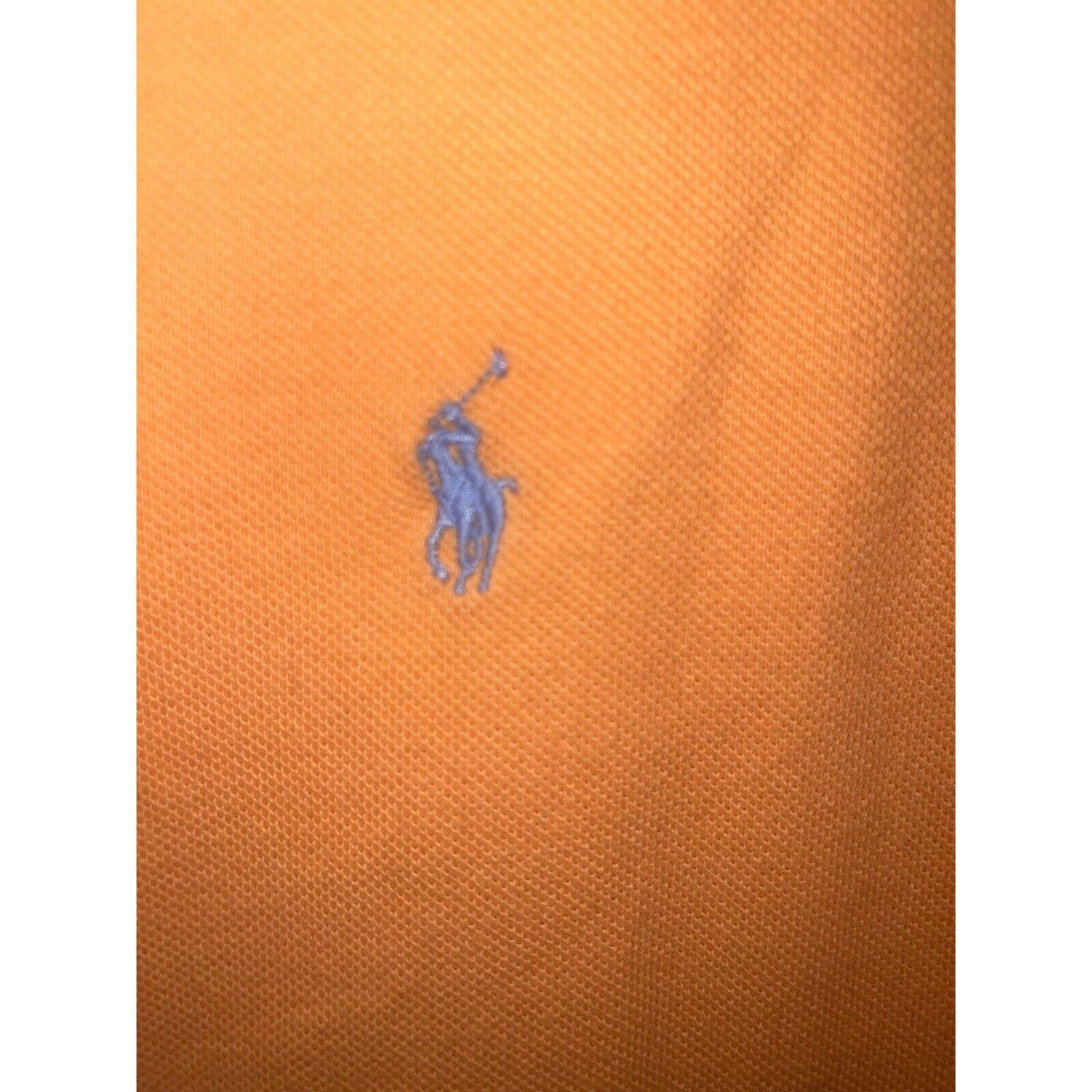 Polo Ralph Lauren Polo Ralph Lauren Shirt Mens Large Orange Pony Short Sleeve Size US L / EU 52-54 / 3 - 2 Thumbnail