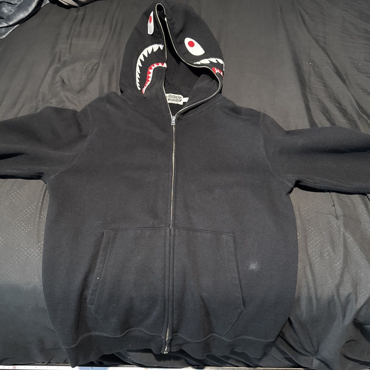 Bape Black bape zip up sweater Size US L / EU 52-54 / 3 - 1 Thumbnail