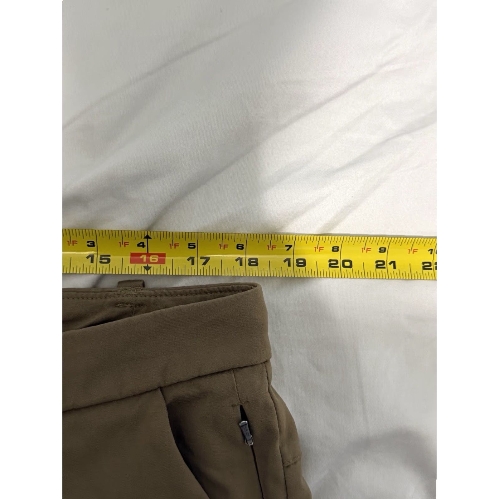 Lululemon Lululemon Pants Mens Brown Warpstreme Commission Straight Leg Flat Front 36x27.5 Logo Casual Workwear Chino Size US 36 / EU 52 - 3 Thumbnail