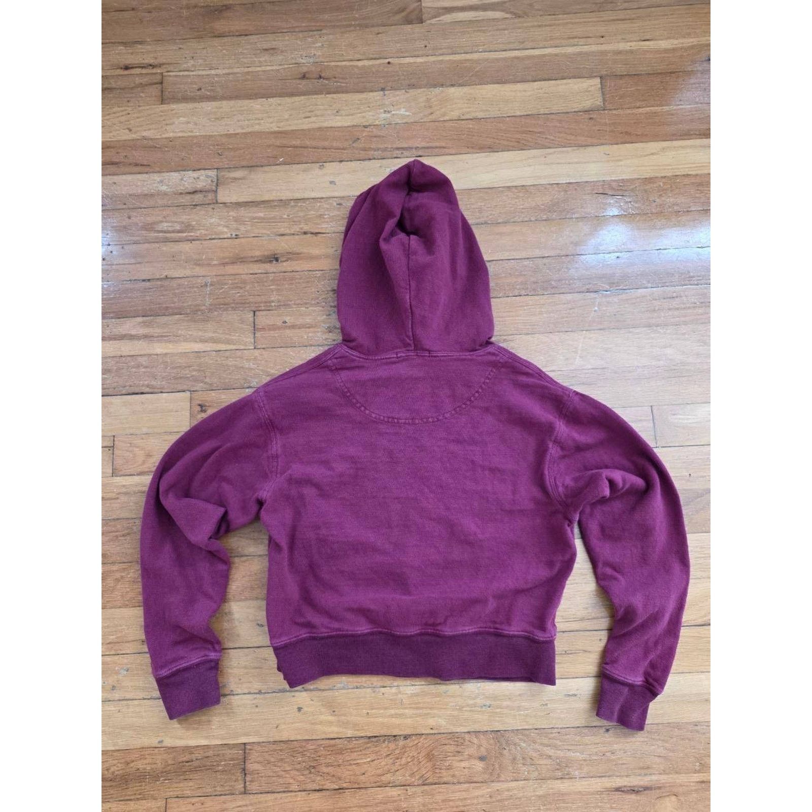 James Perse James Perse Sweatshirt Red Burgundy Size 0 A001257 Size US XS / EU 42 / 0 - 7 Thumbnail