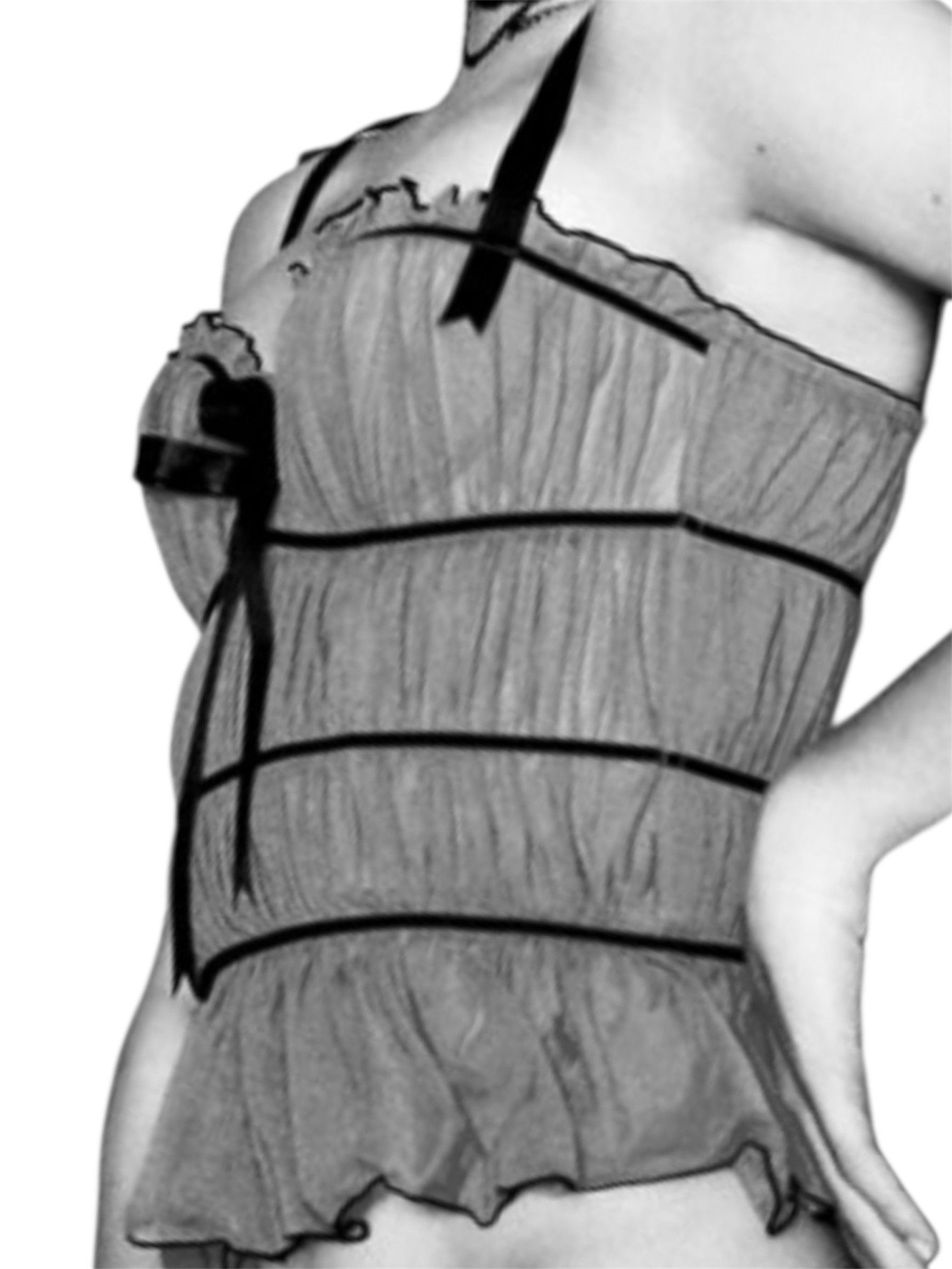Chantal Thomass Chantal Thomass archive sheer ruffle bustier 2006 Size ONE SIZE - 7 Thumbnail