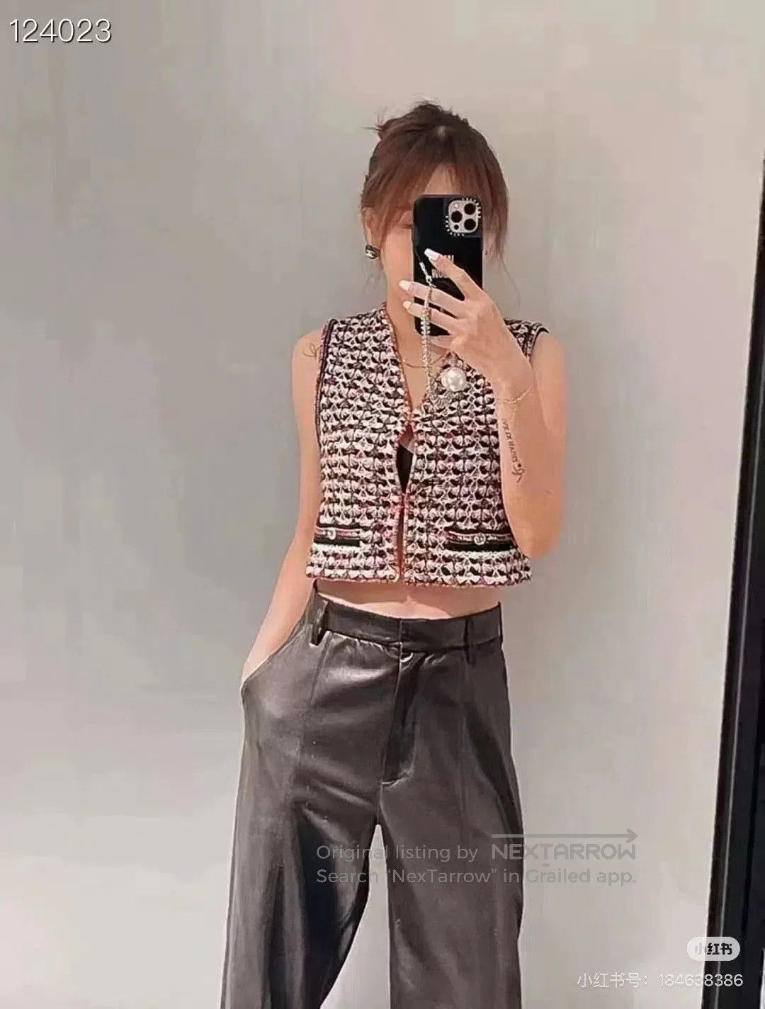 Chanel Chanel 23A Dakar Knit Vest. Size XXS / US 00 / IT 34 - 8 Thumbnail