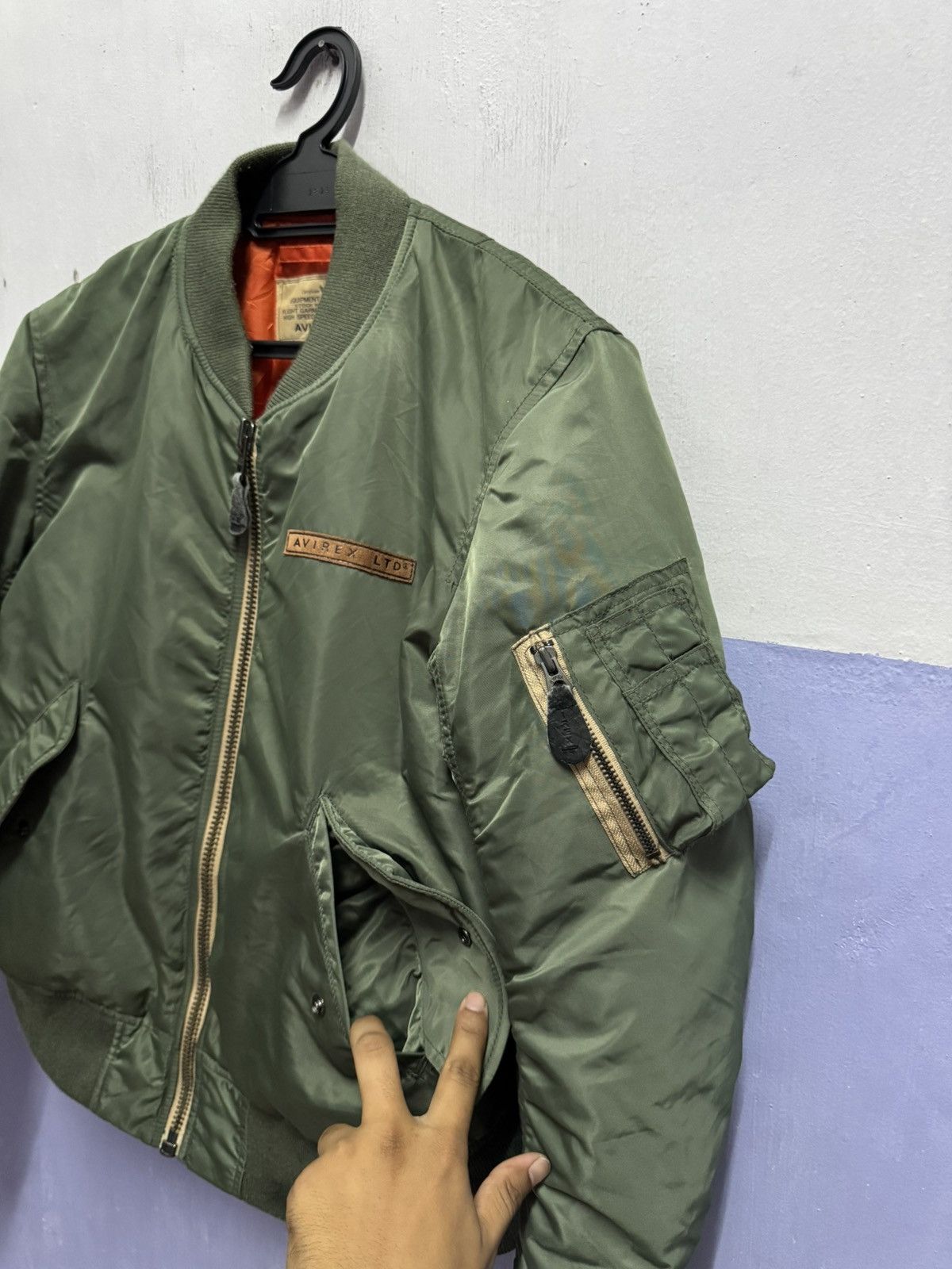Avirex Avirex USA Bomber Jacket Size US M / EU 48-50 / 2 - 10 Thumbnail