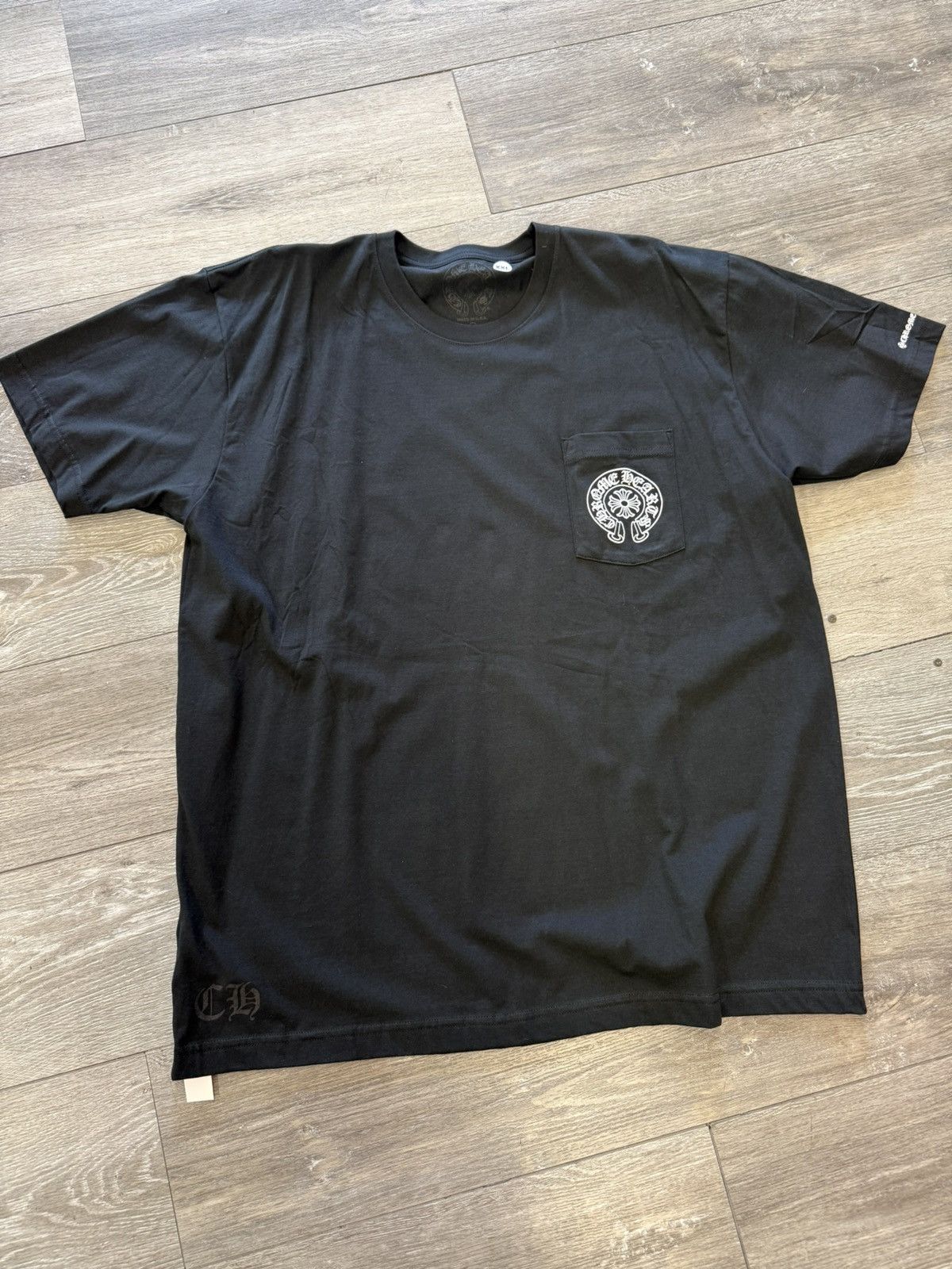 Chrome Hearts Chrome Hearts Horseshoe Pocket Tee Size US XXL / EU 58 / 5 - 1 Thumbnail