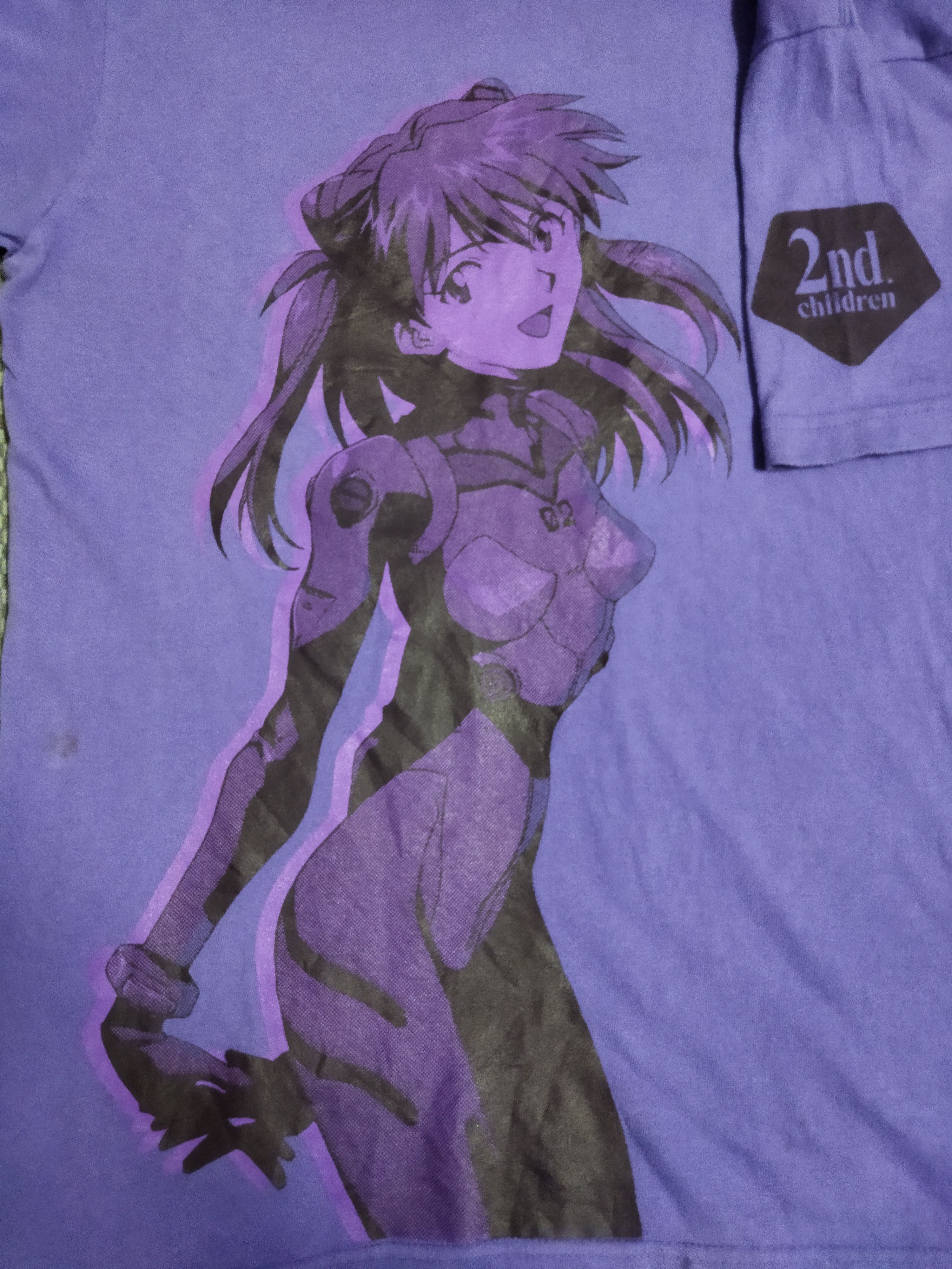 Anime Neon Genesis Evangelion Asuka Langley Tee Size US XL / EU 56 / 4 - 2 Thumbnail