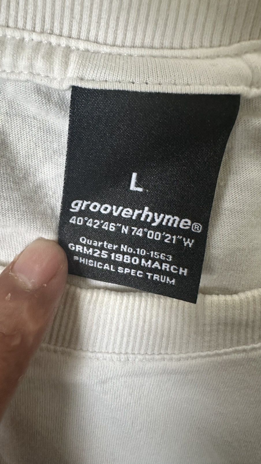 Other GROOVERHYME KOREA STREETWEAR TEE Size US L / EU 52-54 / 3 - 7 Thumbnail