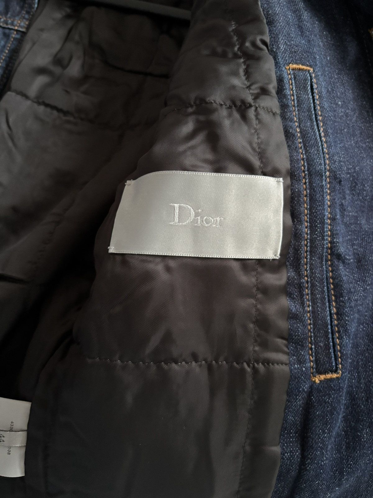 Dior FW14 Denim Trucker Jacket - Sherpa Collar Size US S / EU 44-46 / 1 - 5 Thumbnail