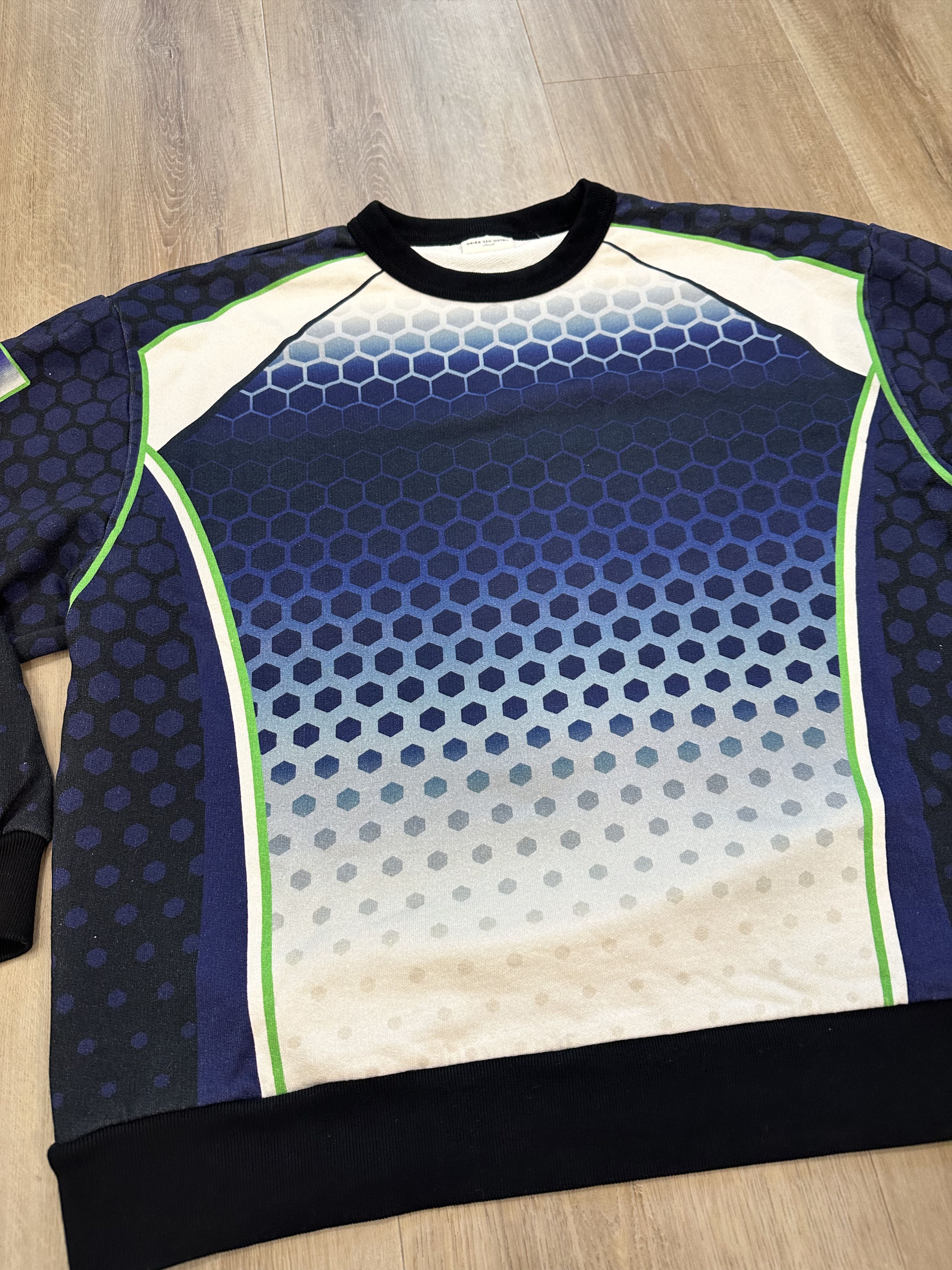 Dries Van Noten Moto Crewneck Size US S / EU 44-46 / 1 - 3 Thumbnail