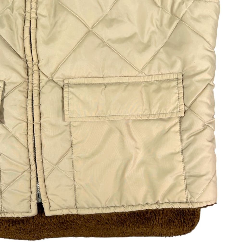 Vintage VINTAGE Panhandle Slim Vest Mens L Brown Western Hunting Quilted Sherpa 70s Reversible Full Zip Pockets Size US L / EU 52-54 / 3 - 7 Thumbnail