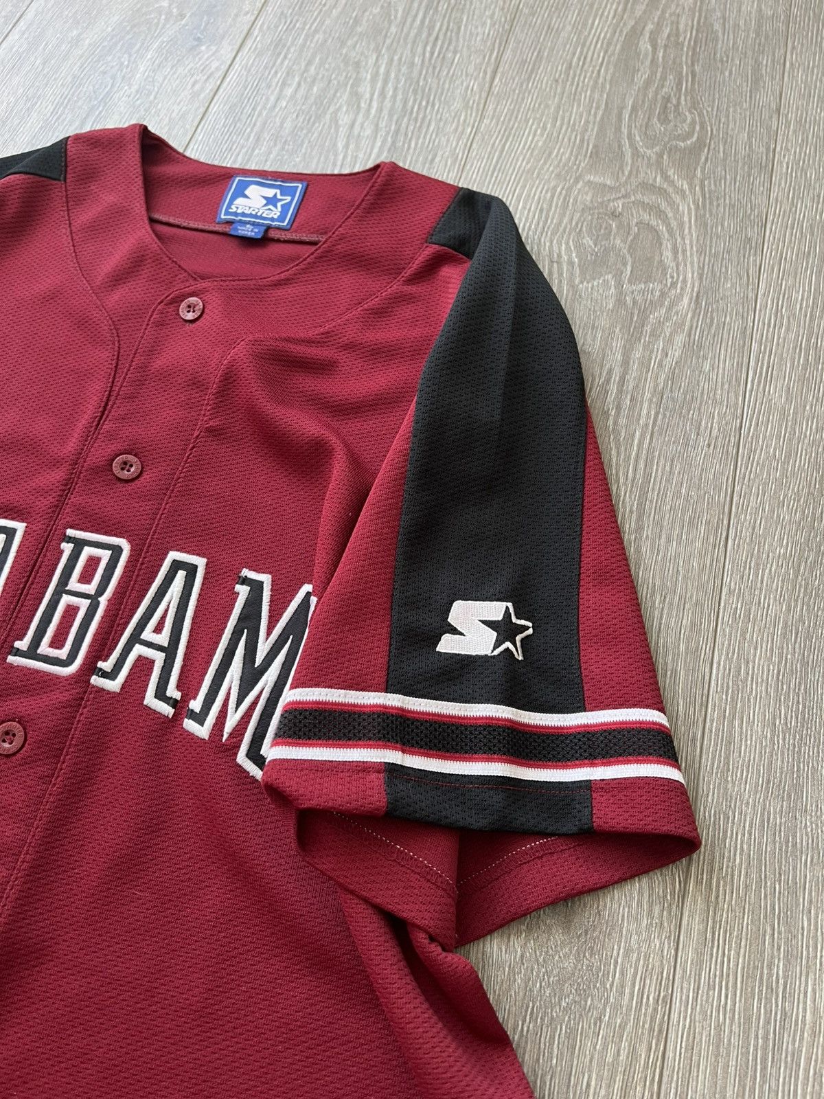 Starter Vintage Starter Alabama Crimson Tide Baseball Jersey Size US L / EU 52-54 / 3 - 9 Thumbnail