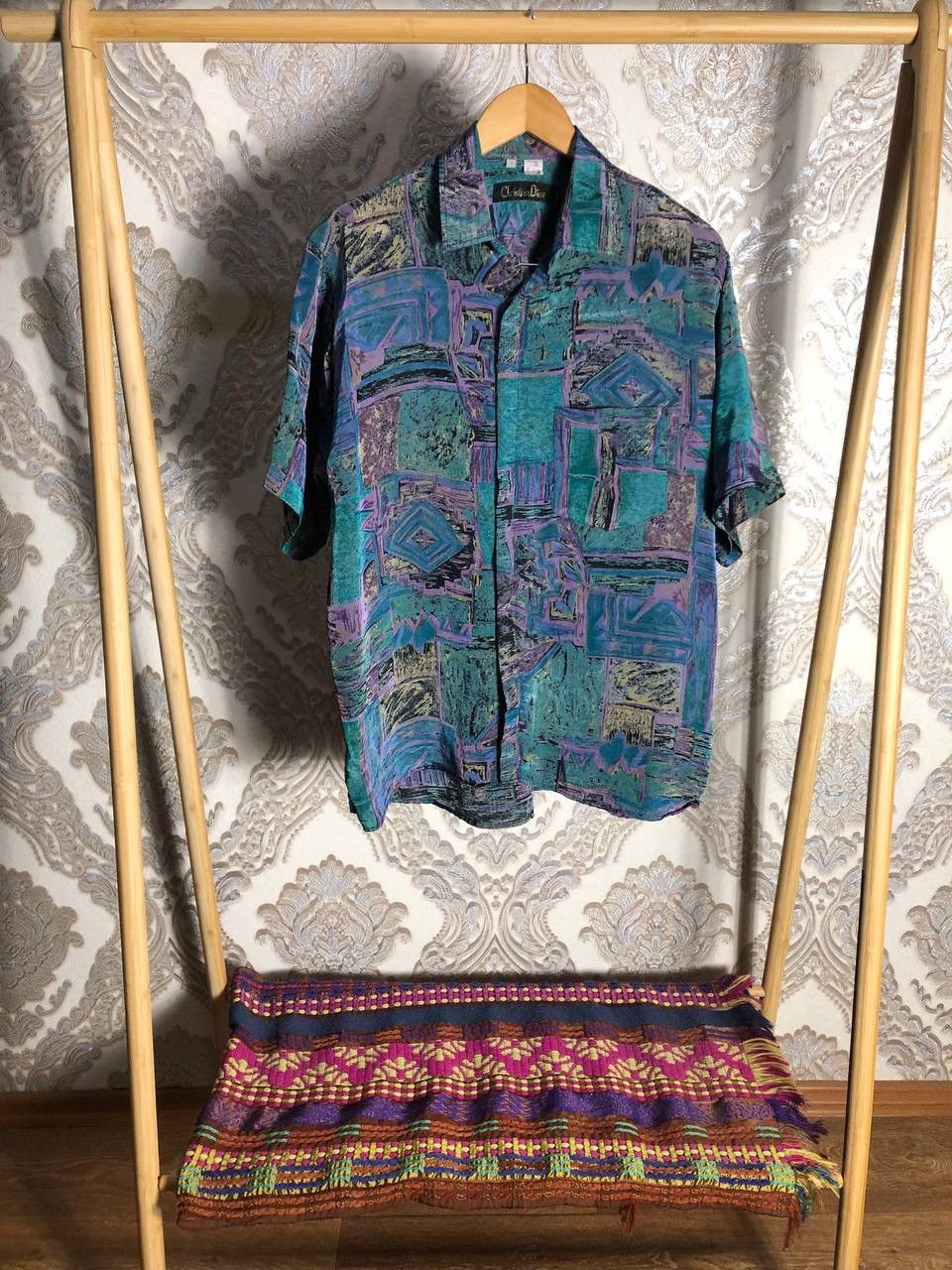 Vintage VINTAGE CHRISTIAN DIOR ITALIAN DESIGNER SHIRT RETRO Y2K 90s Size US L / EU 52-54 / 3 - 1 Thumbnail