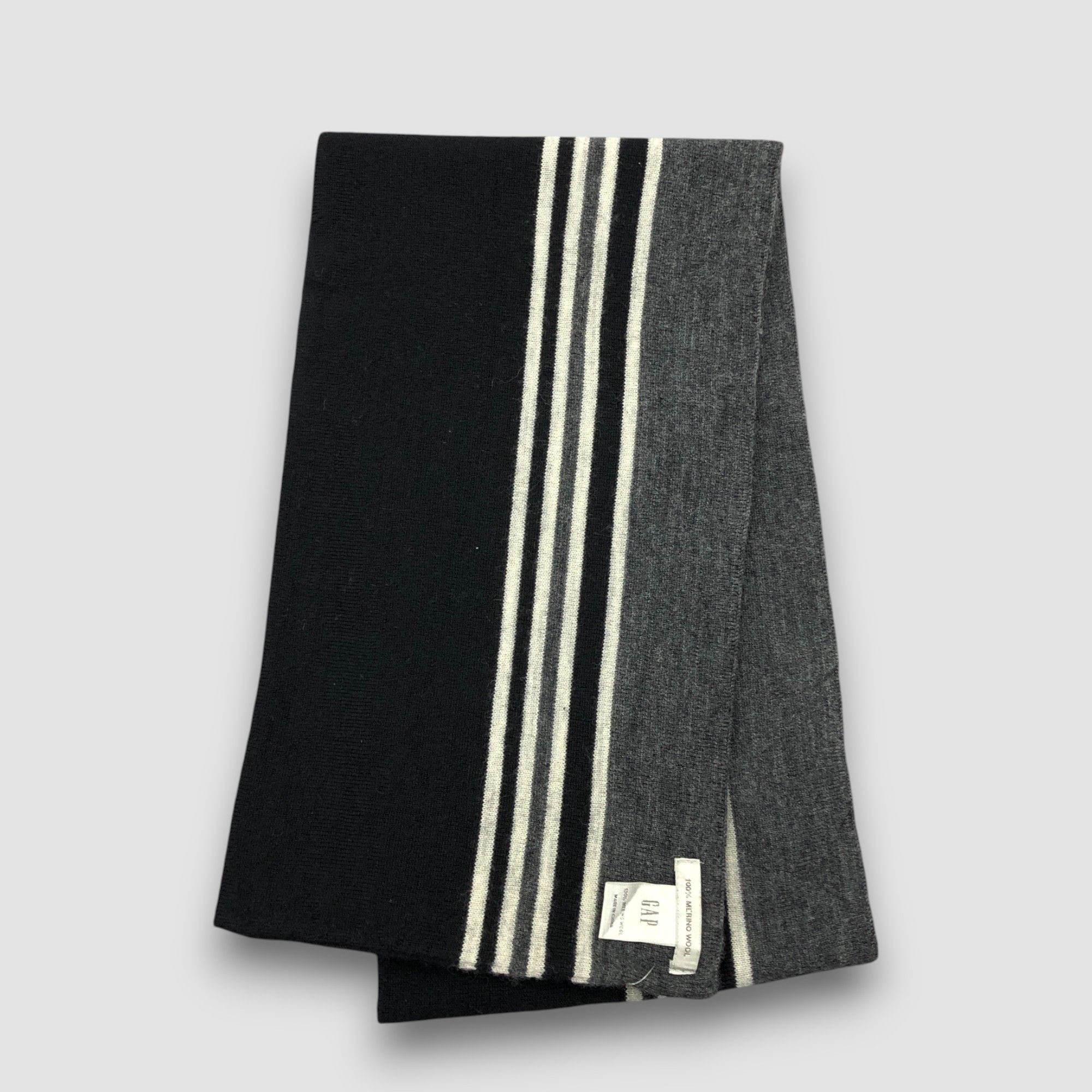Gap Vintage GAP Scarf Muffler Merino Wool Cashmere Scarves Size ONE SIZE - 2 Thumbnail