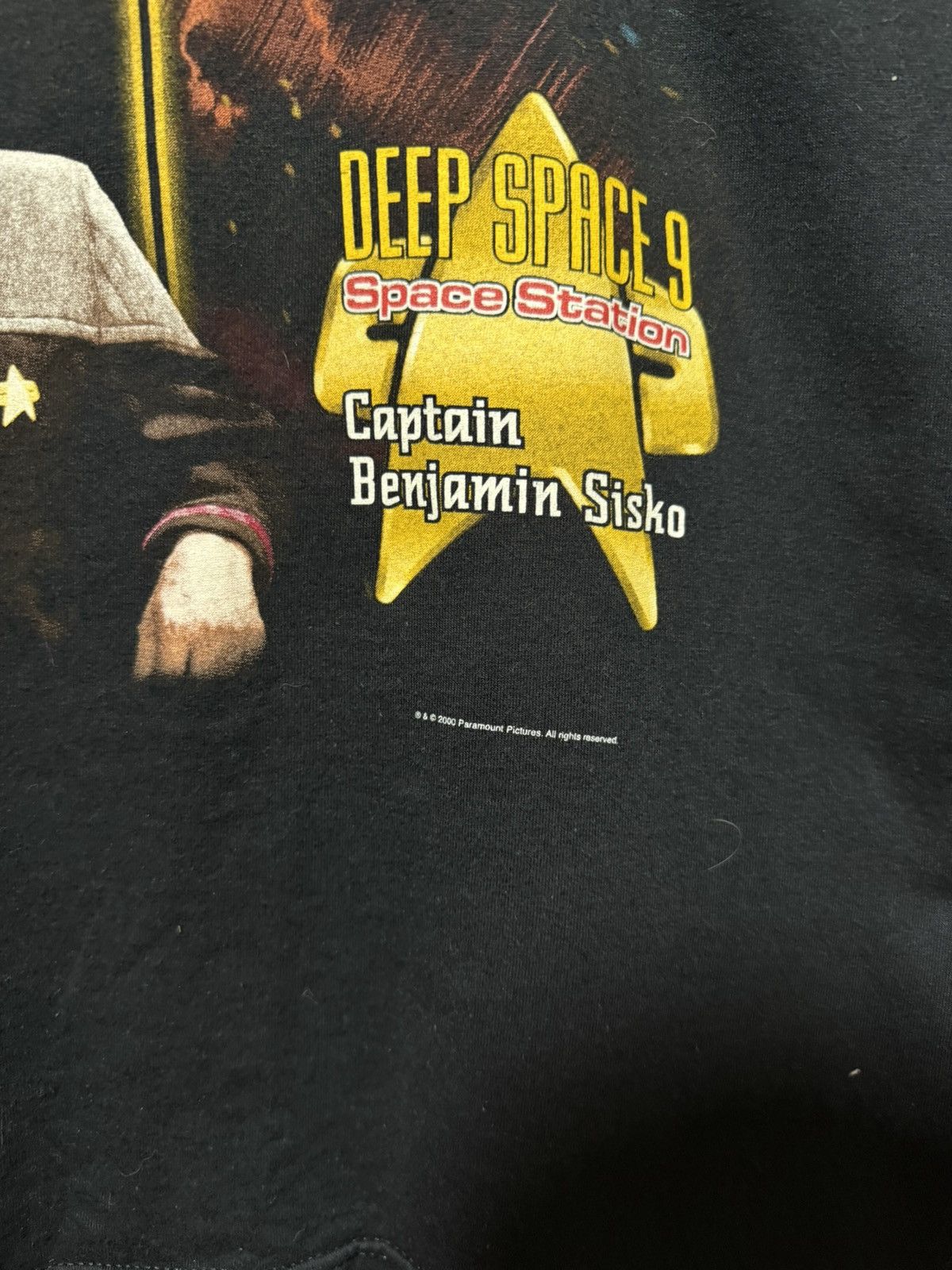 Vintage Vintage 2000 Star Trek Deep Space Inc Benjamin Sisko T-Shirt Size US L / EU 52-54 / 3 - 4 Thumbnail