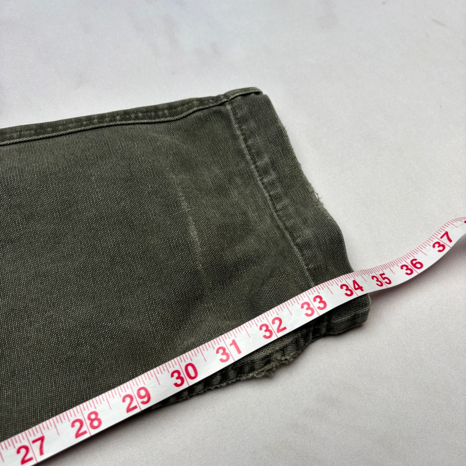 Taylor Stitch Good Acrew Taylor Stitch Double Knee Distressed Pants 33x34 Size US 33 - 7 Thumbnail