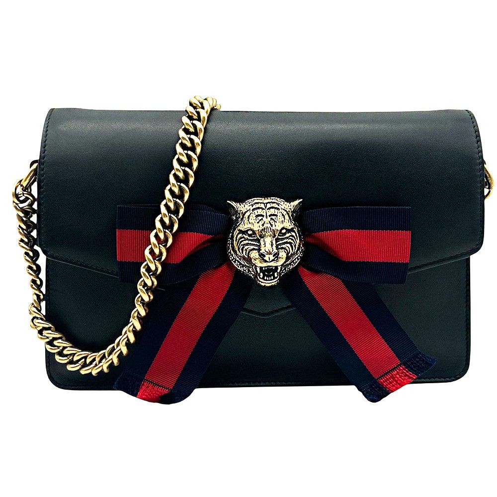 Gucci Gucci Broadway Leather Bag Size ONE SIZE - 1 Thumbnail