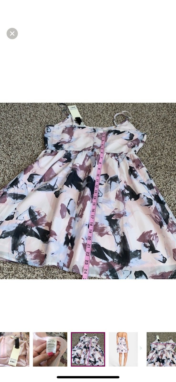 BB Dakota Bb Dakota quillen print babydoll dress size 6 Size M / US 6-8 / IT 42-44 - 5 Thumbnail
