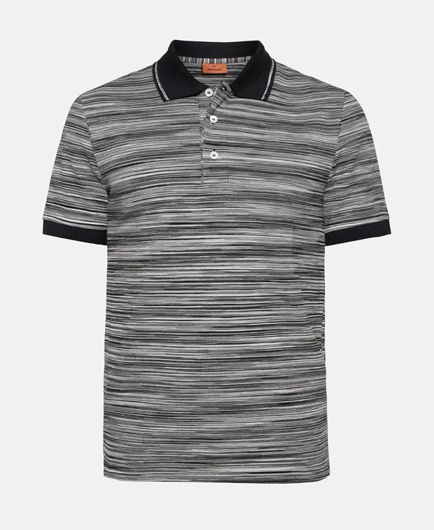Missoni Knitted polo shirt Size US XL / EU 56 / 4 - 1 Thumbnail