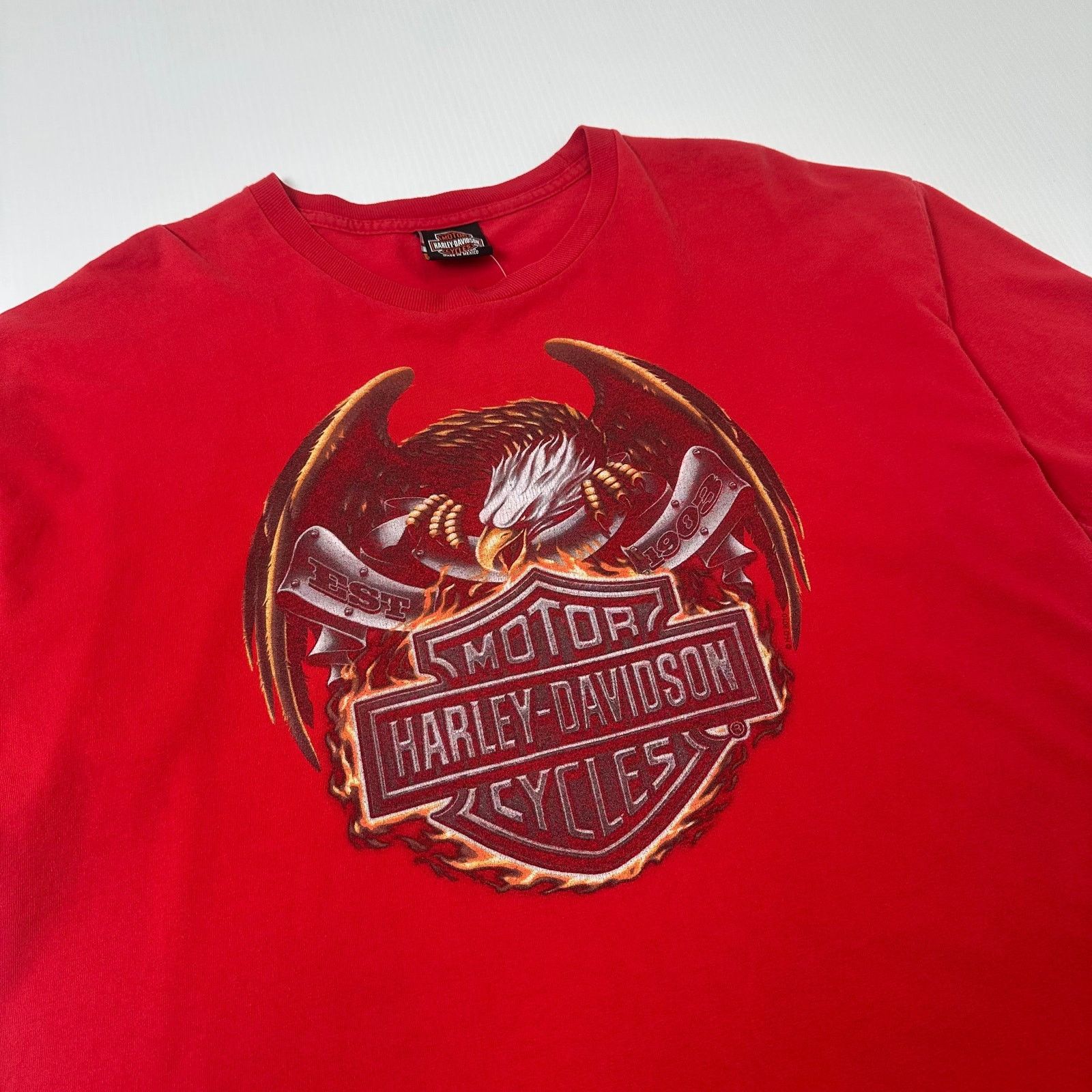 Harley Davidson Harley Davidson Eagle Flame Montana Graphic Tee XL Size US XL / EU 56 / 4 - 3 Thumbnail