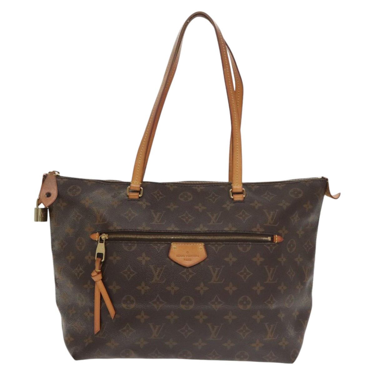 Louis Vuitton Jena Brown Canvas Tote Bag (Pre-Owned) Size ONE SIZE - 1 Thumbnail