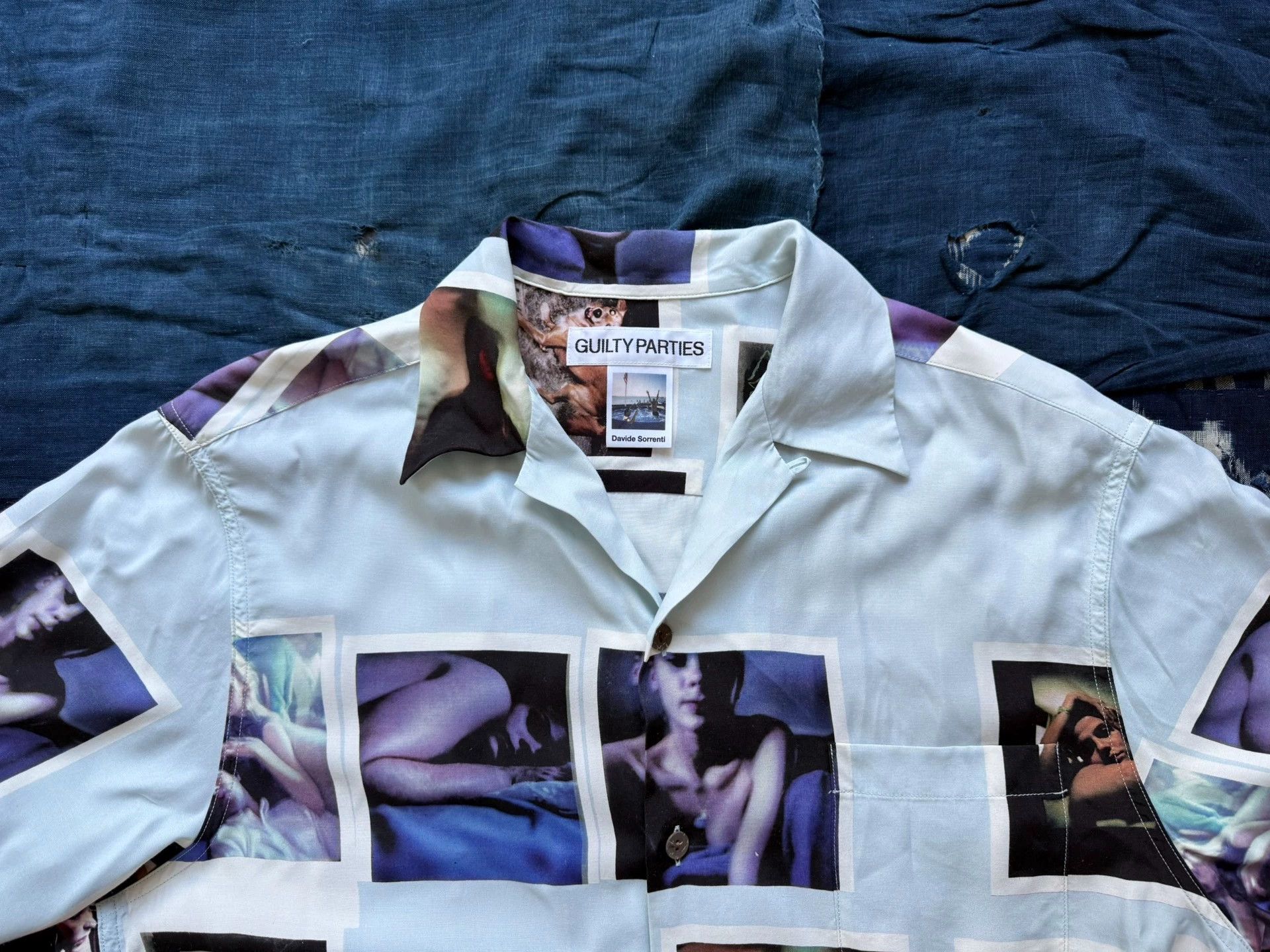 Wacko Maria WACKO MARIA x DAVIDE SORRENTI Hawaiian Shirt Orange L Size US L / EU 52-54 / 3 - 4 Thumbnail