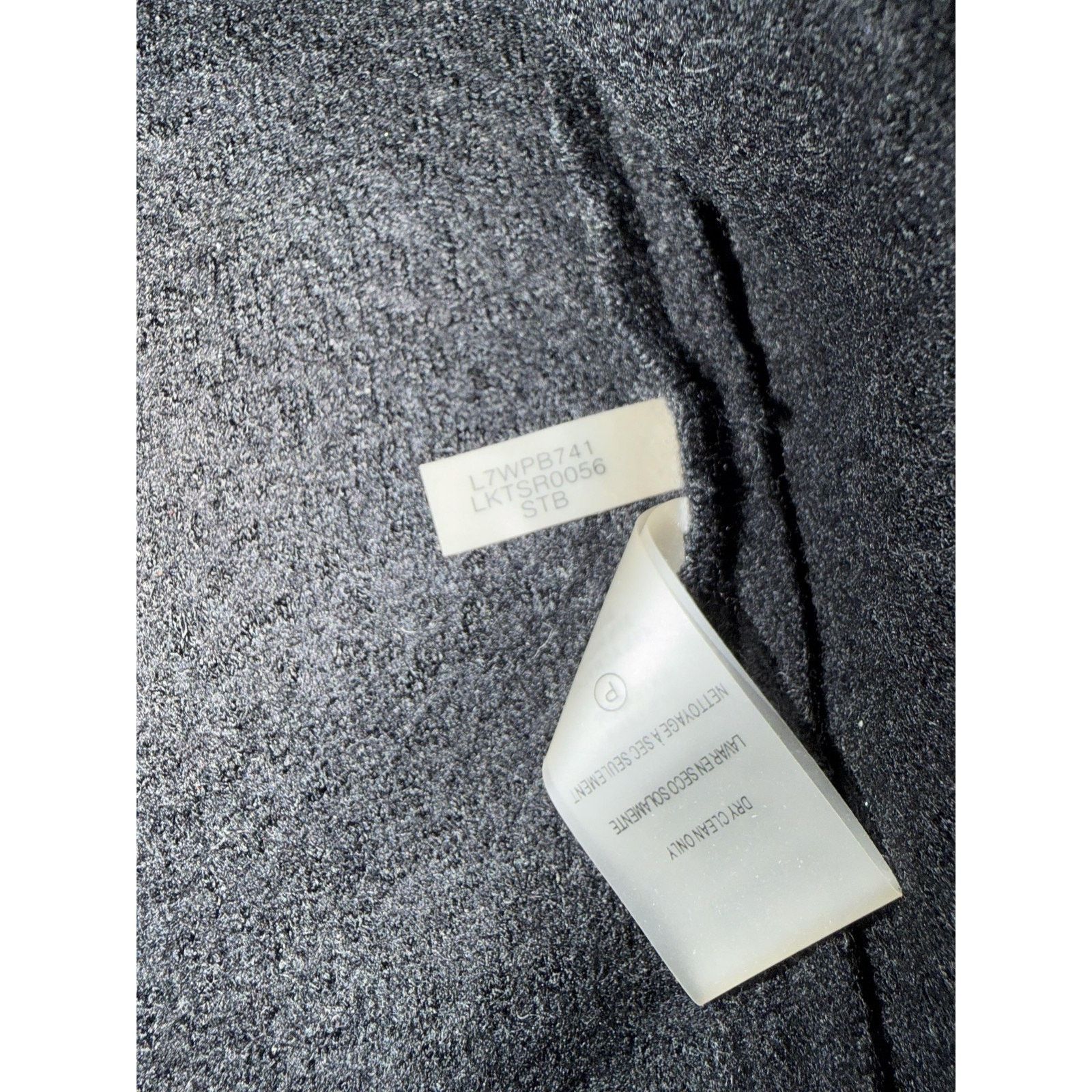 Karl Lagerfeld Karl Lagerfeld Paris Coatigan Large Gray Wool Knit Zip Trim Size L / US 10 / IT 46 - 4 Thumbnail
