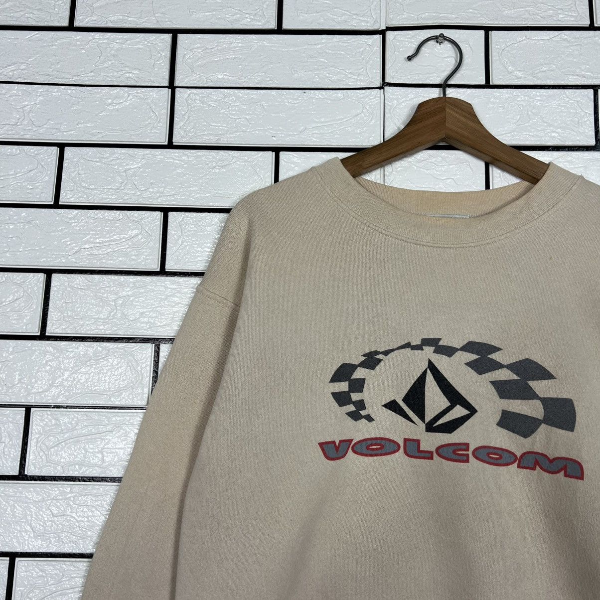 Volcom Vintage 90's VOLCOM Big Logo Crewneck Sweatshirt #4170-C191 Size US S / EU 44-46 / 1 - 4 Thumbnail