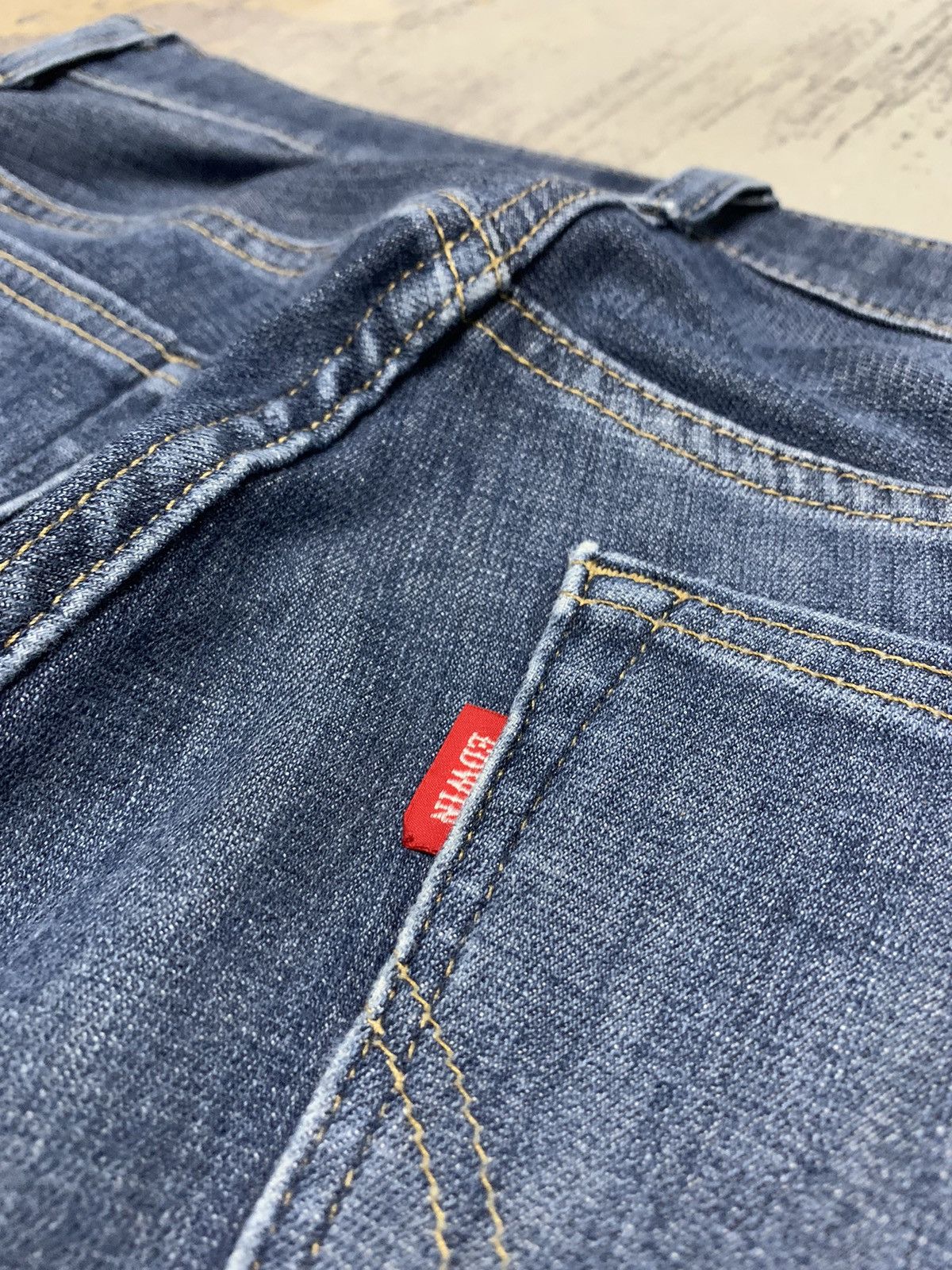 Edwin Edwin 503 Made In Japan Distressed Denim Jeans W33 Size US 33 - 13 Thumbnail