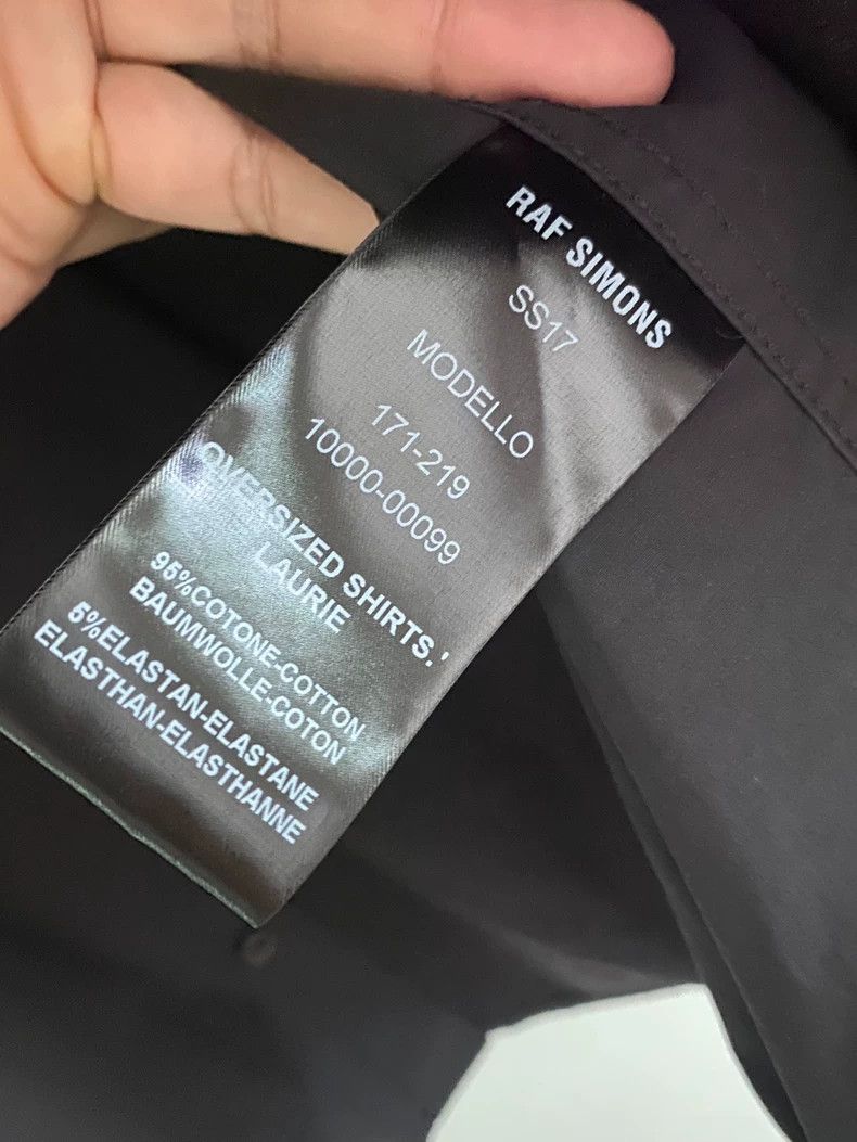Raf Simons Raf Simons 17 Show-style patch shirt Size US S / EU 44-46 / 1 - 4 Thumbnail