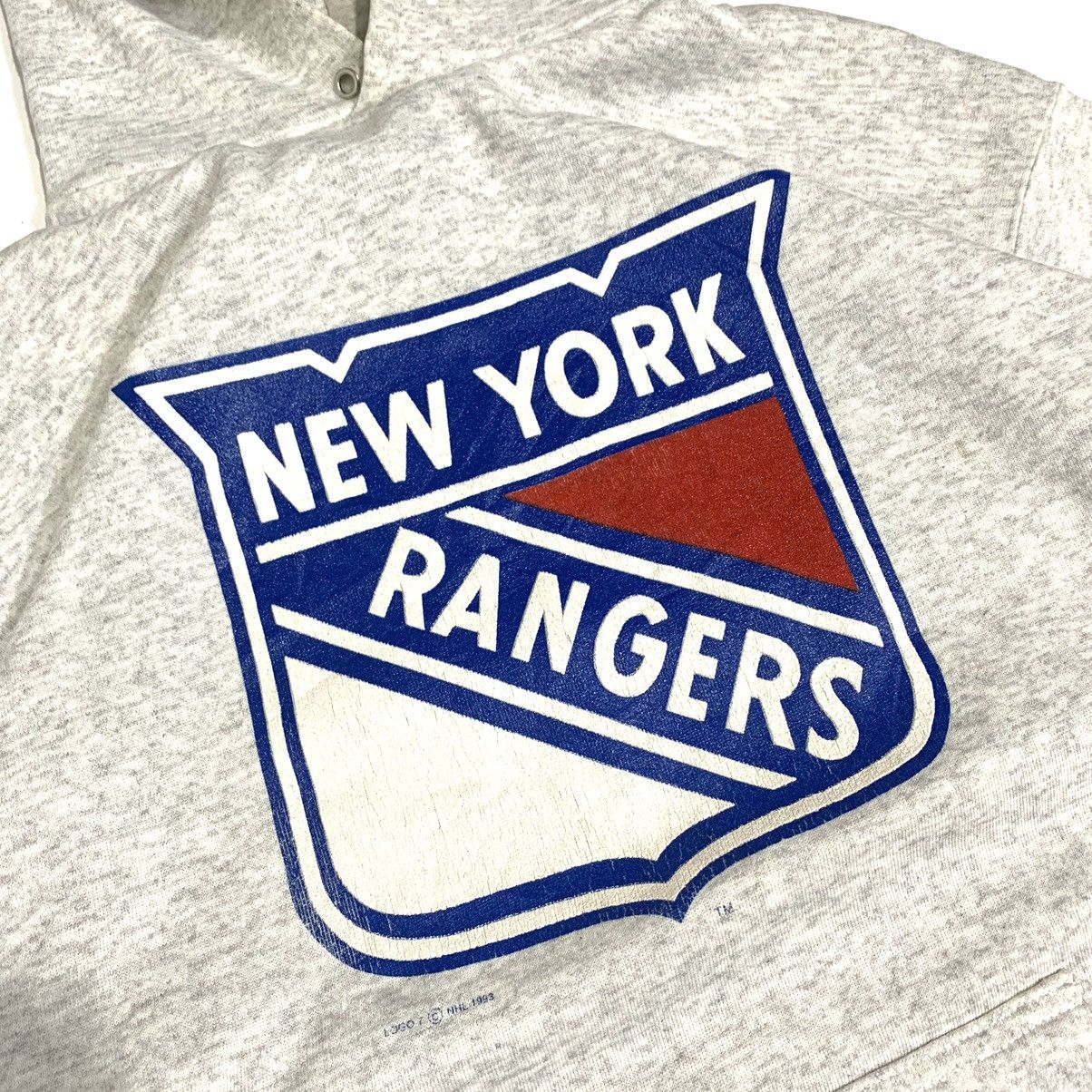 Logo 7 × NHL × Vintage Vintage Hoodie New York Rangers ©️NHL1993 by Logo 7 Size US L / EU 52-54 / 3 - 3 Thumbnail