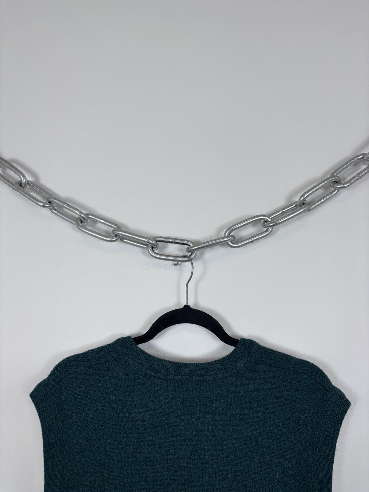 Lacoste Vintage Lacoste Men’s Green Wool Blend Preppy Vest Sweater Size US L / EU 52-54 / 3 - 12 Thumbnail