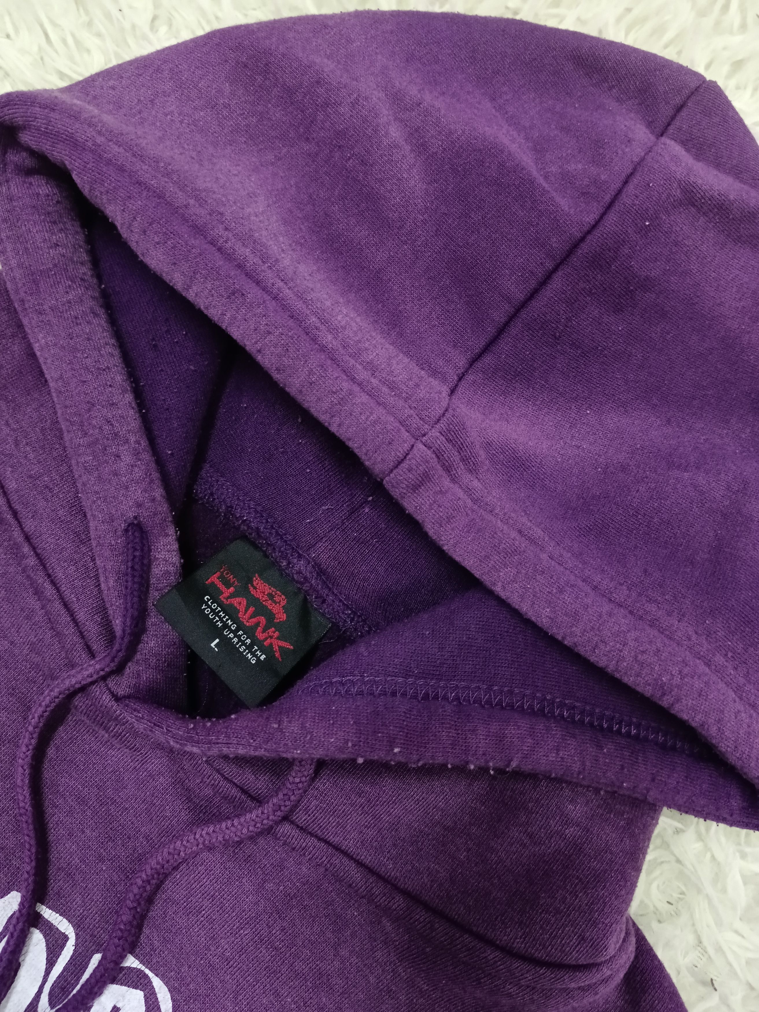 Tony Hawk 90s TONY HAWK PURPLE SUN FADE PULL OVER Size US M / EU 48-50 / 2 - 10 Thumbnail
