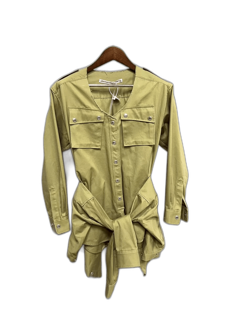 Alexander Wang Alexander Wang Two-Piece Jumpsuit Design Size 24" / US 00 / IT 34 - 1 Thumbnail