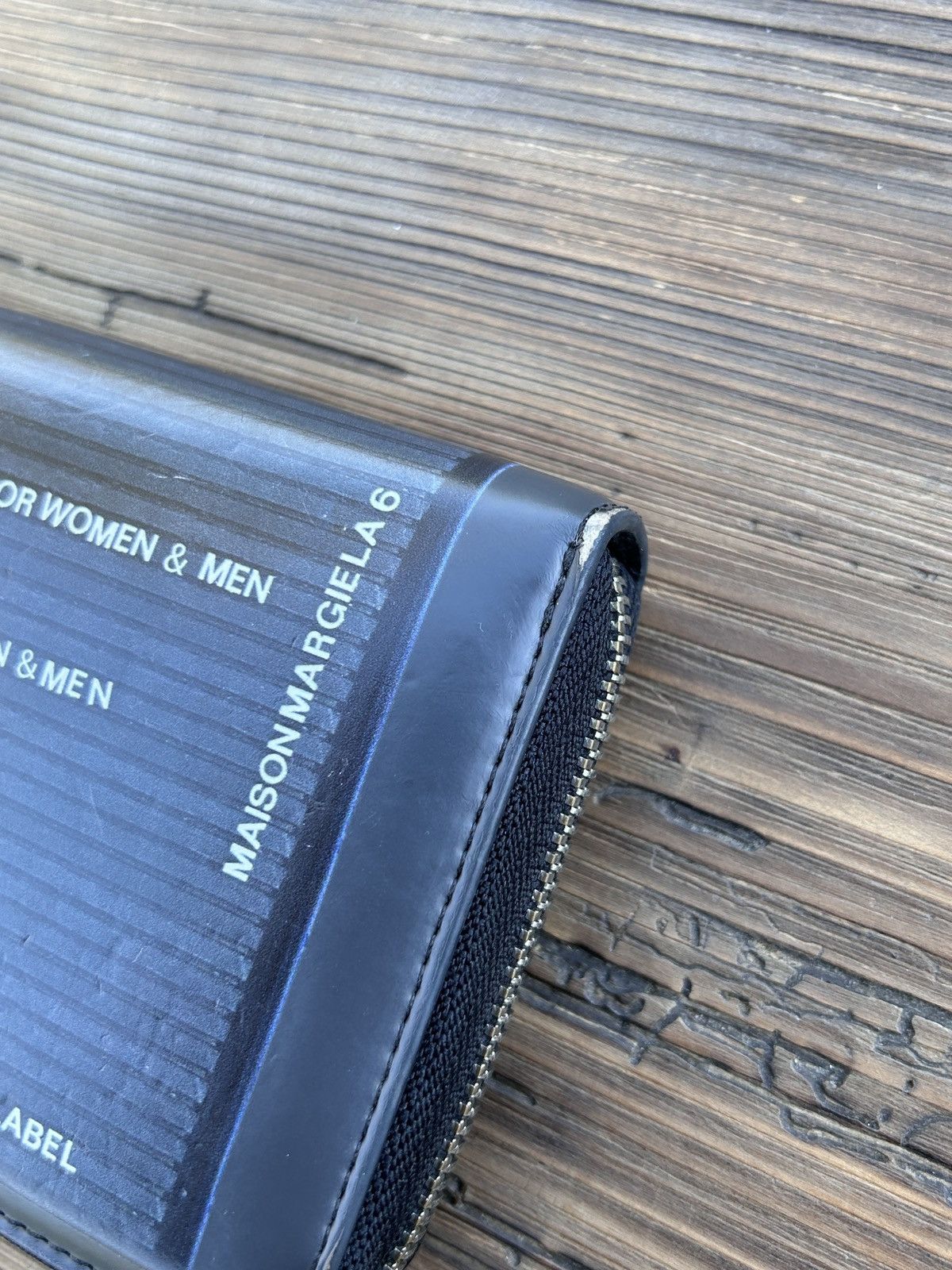 Maison Margiela Maison Margiela MM6 Directory Print Long Zip Wallet Size ONE SIZE - 4 Thumbnail