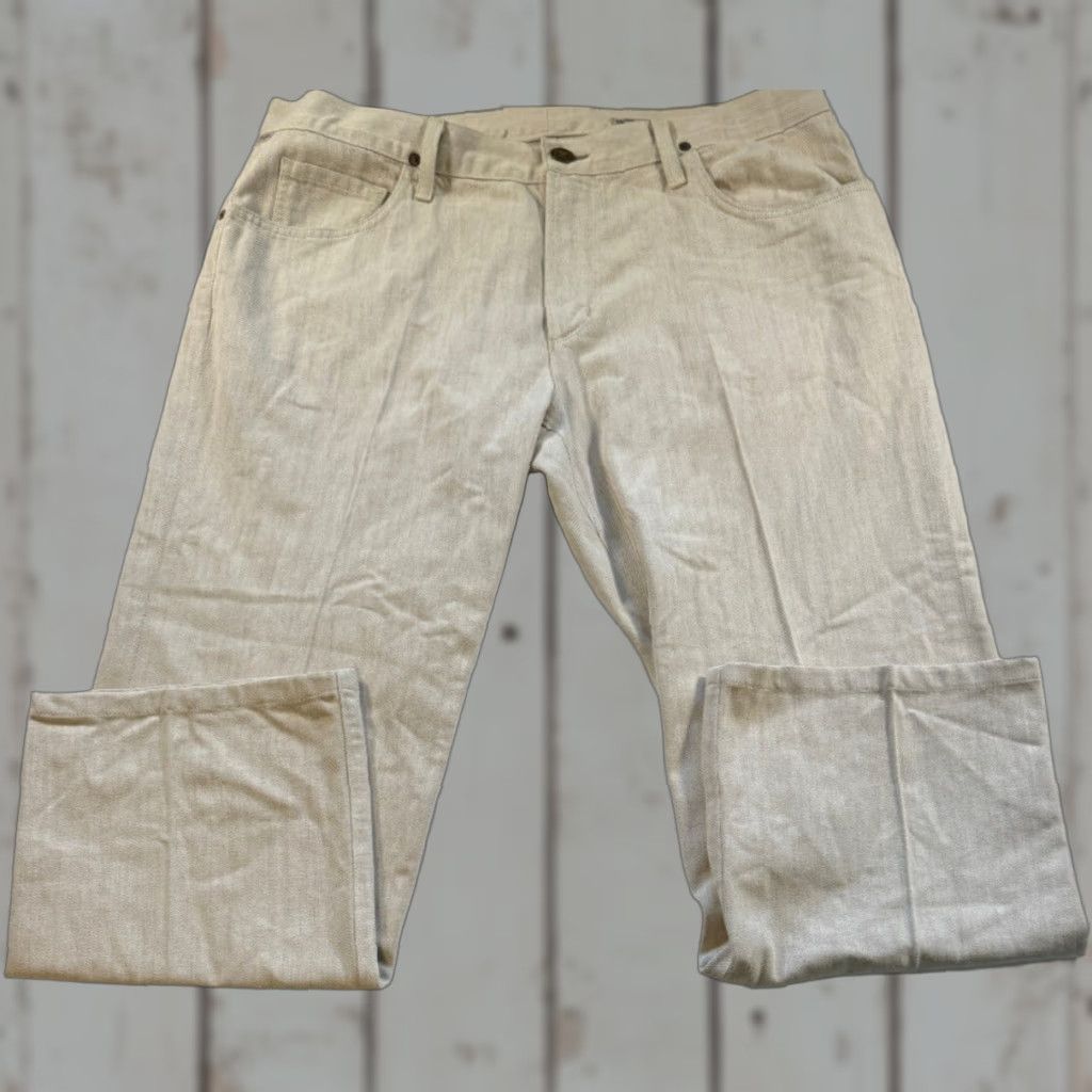 Citizens Of Humanity VINTAGE Citizens of Humanity Jeans Pants Mens 40x30 Tan Beige Sid 1875 Size US 40 / EU 56 - 1 Thumbnail